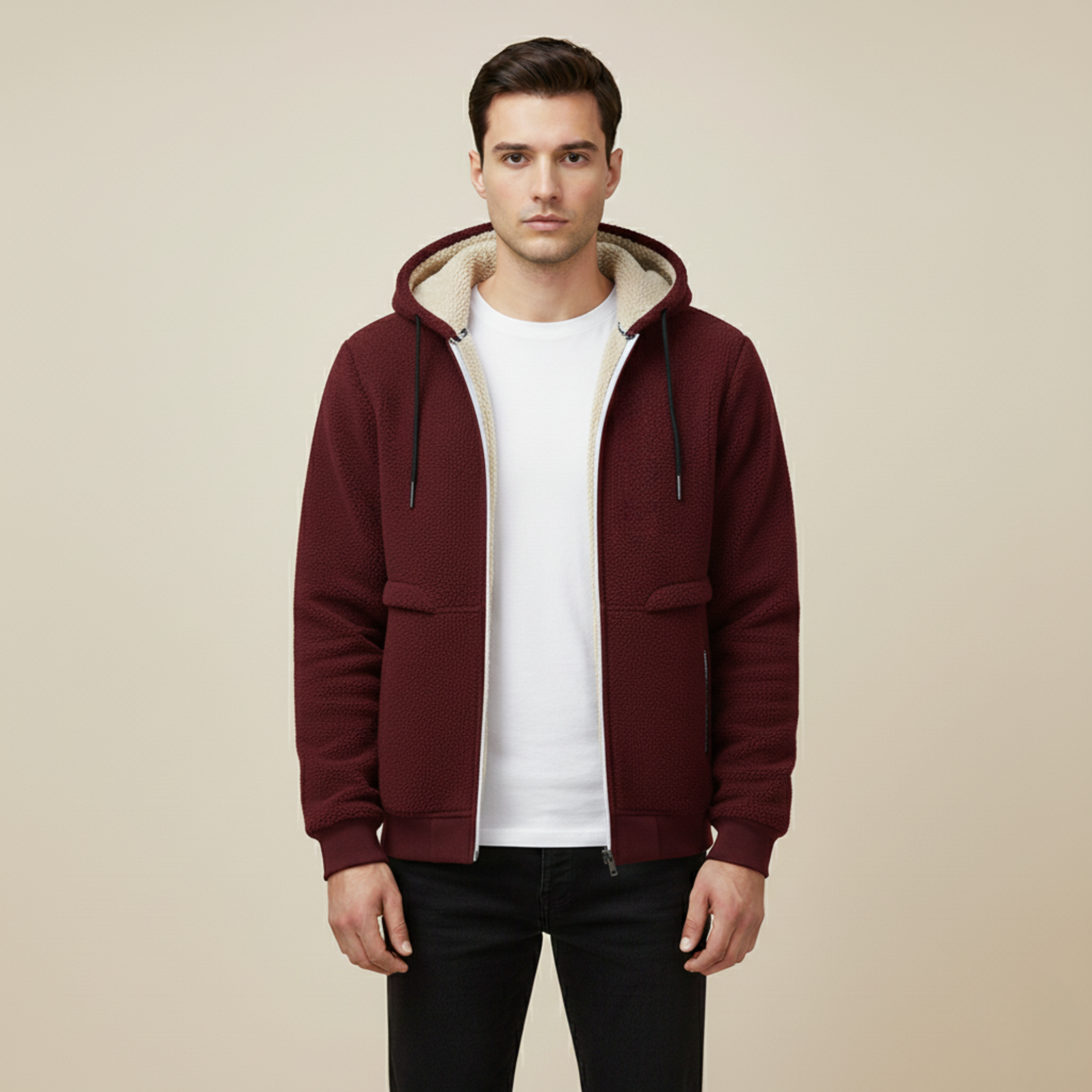 Maximilian | Angenehm isolierende Fleecejacke