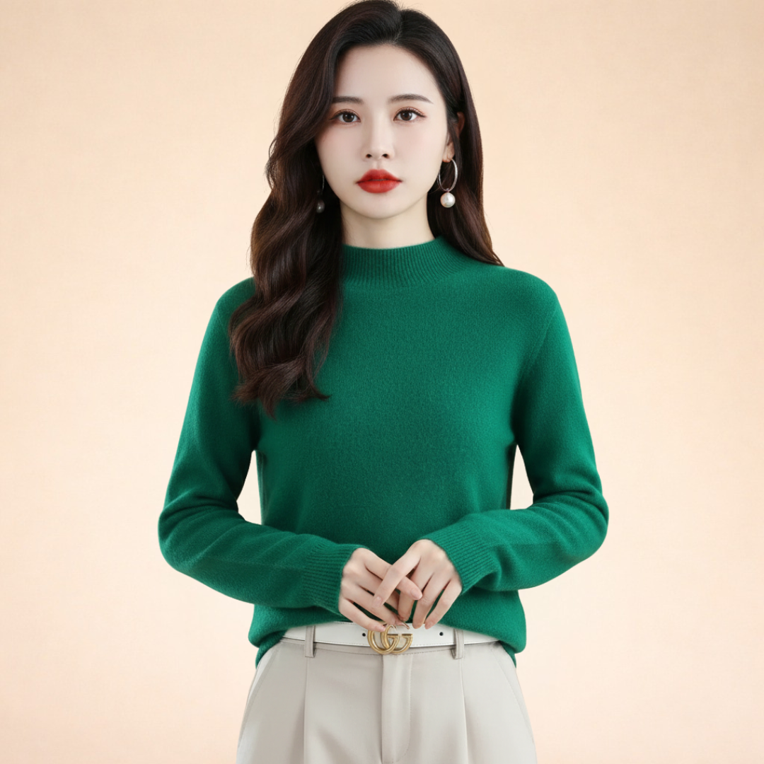 Sandra | Eleganter Pullover aus Merinowolle