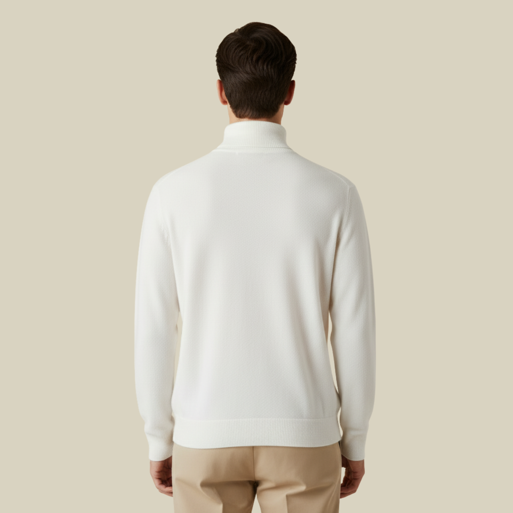 Henrik | Stilvoller und vielseitig kombinierbarer Kaschmir-Rollkragenpullover