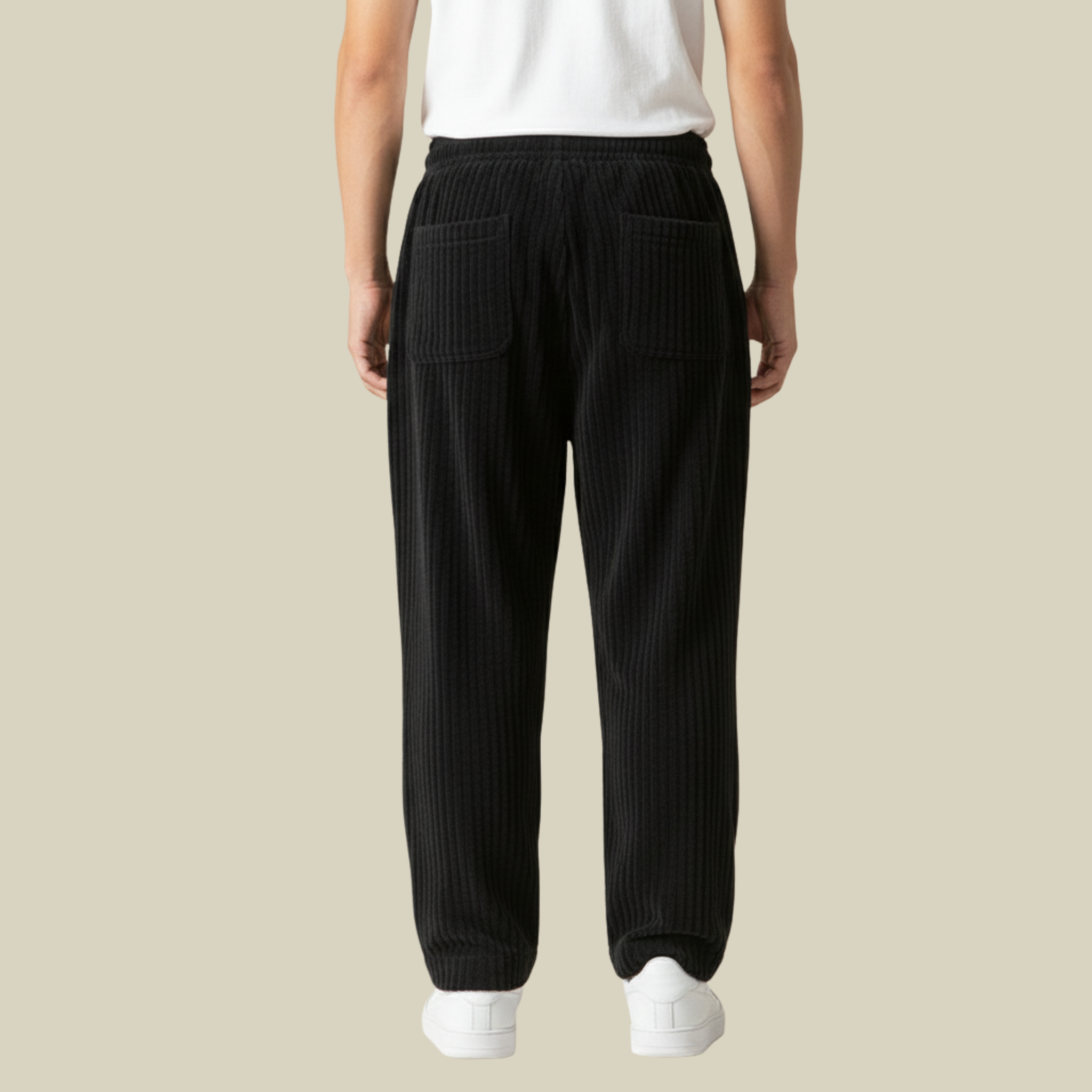 Mike | Bequeme Cordhose mit praktischen Taschen