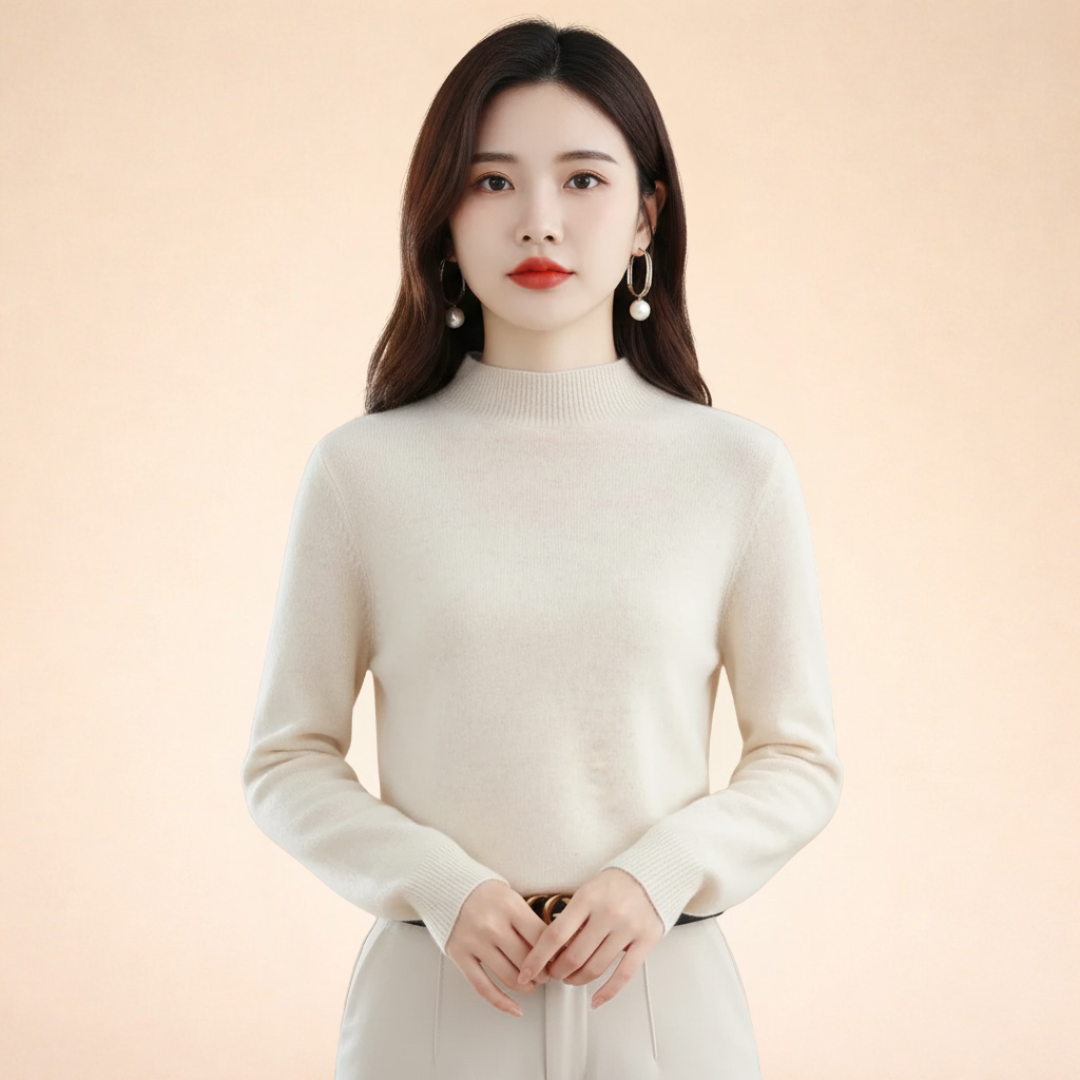 Sandra | Eleganter Pullover aus Merinowolle