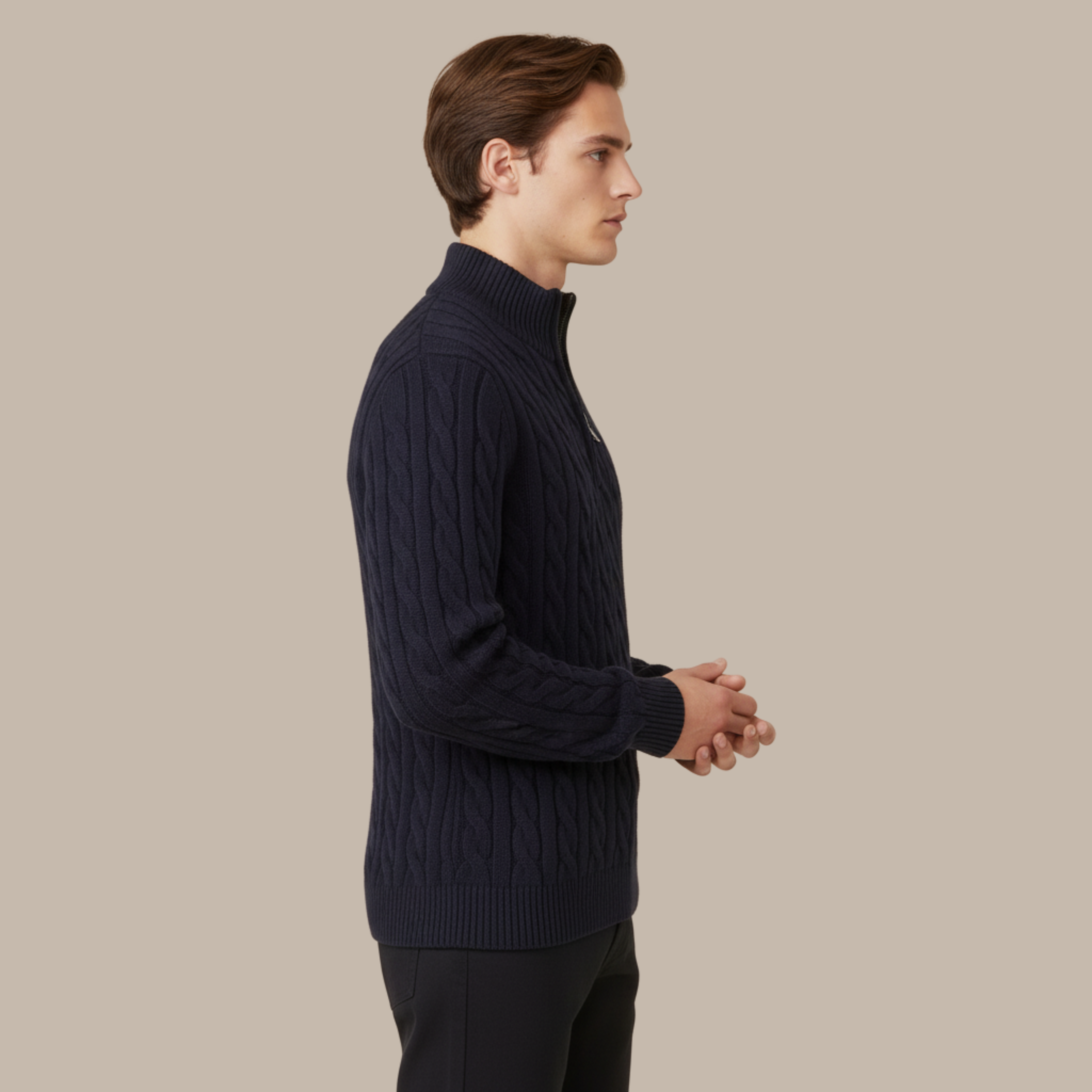 Erik | Stilvoller Strickpullover aus Wolle