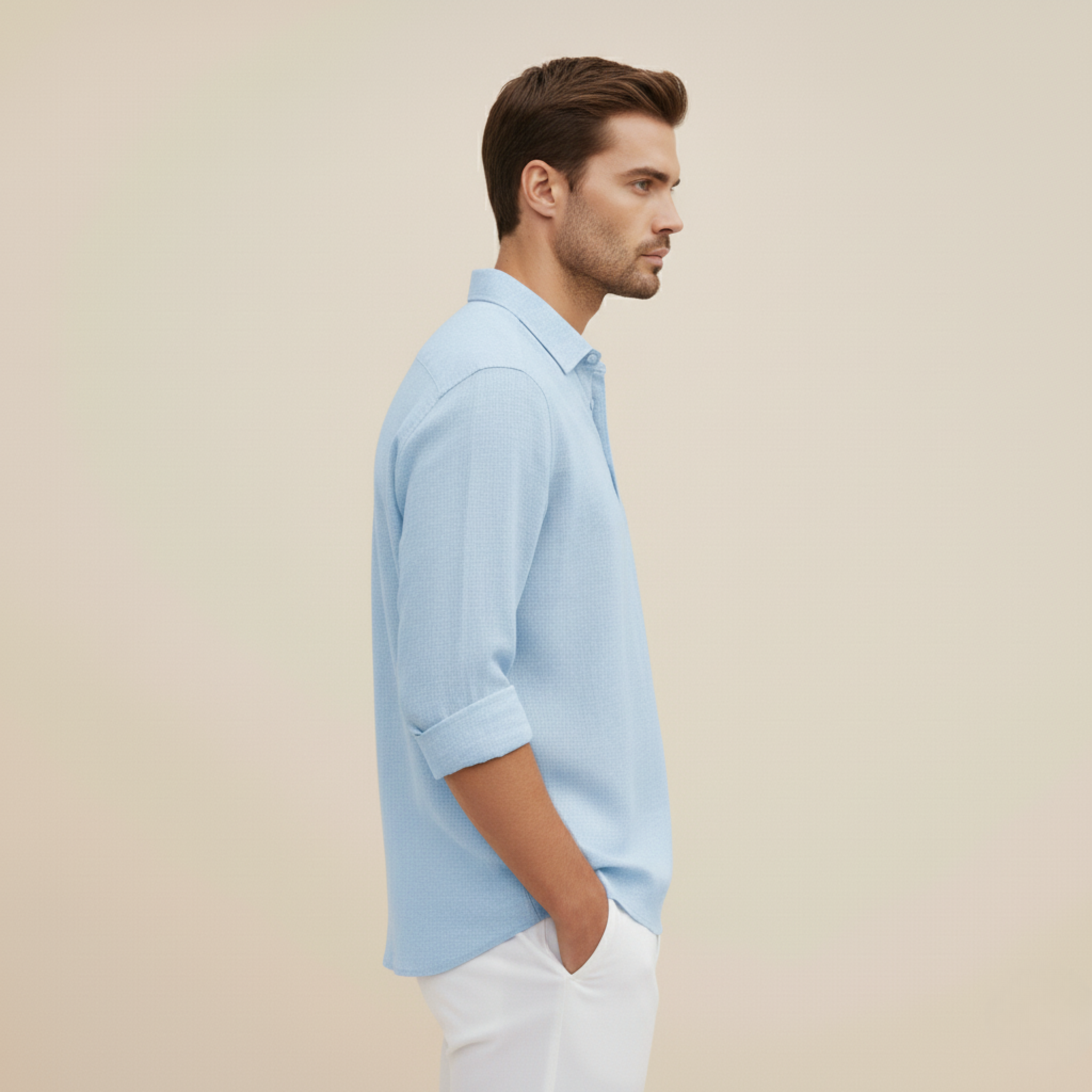 Leon | Luftiges modernes und entspanntes Polohemd