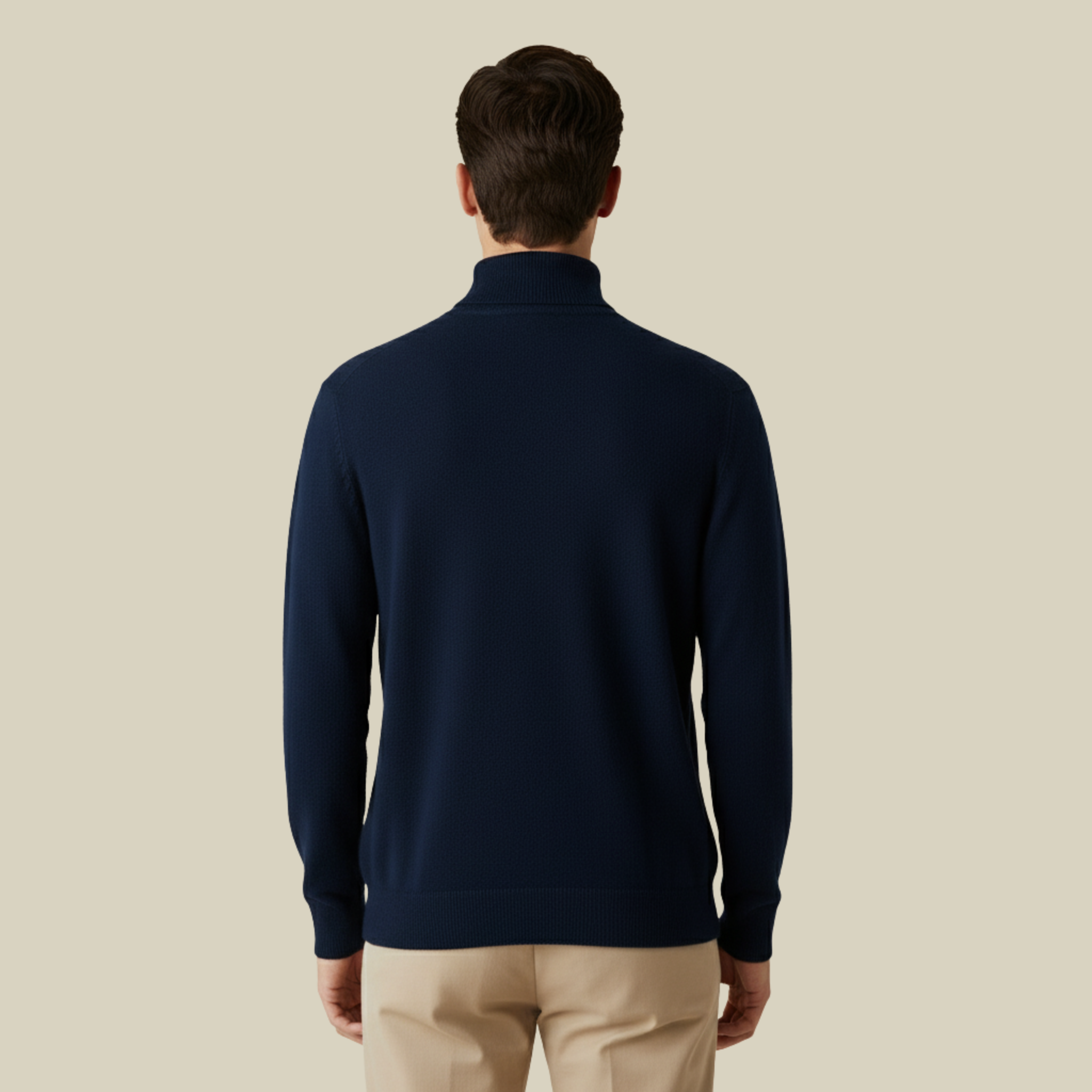 Henrik | Stilvoller und vielseitig kombinierbarer Kaschmir-Rollkragenpullover