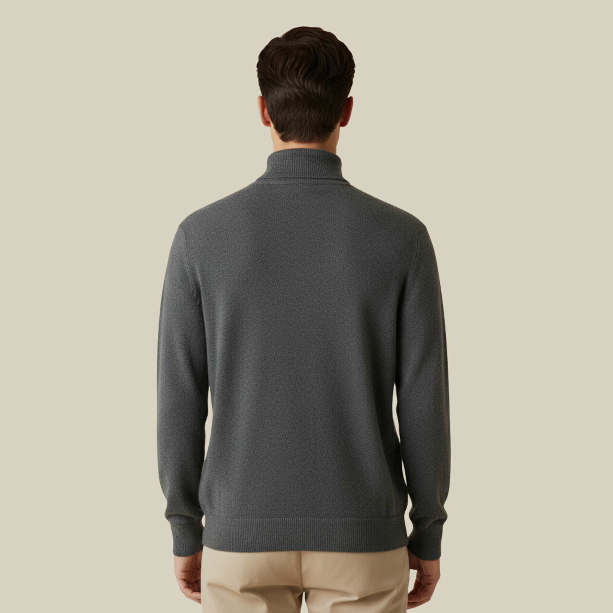 Henrik | Stilvoller und vielseitig kombinierbarer Kaschmir-Rollkragenpullover