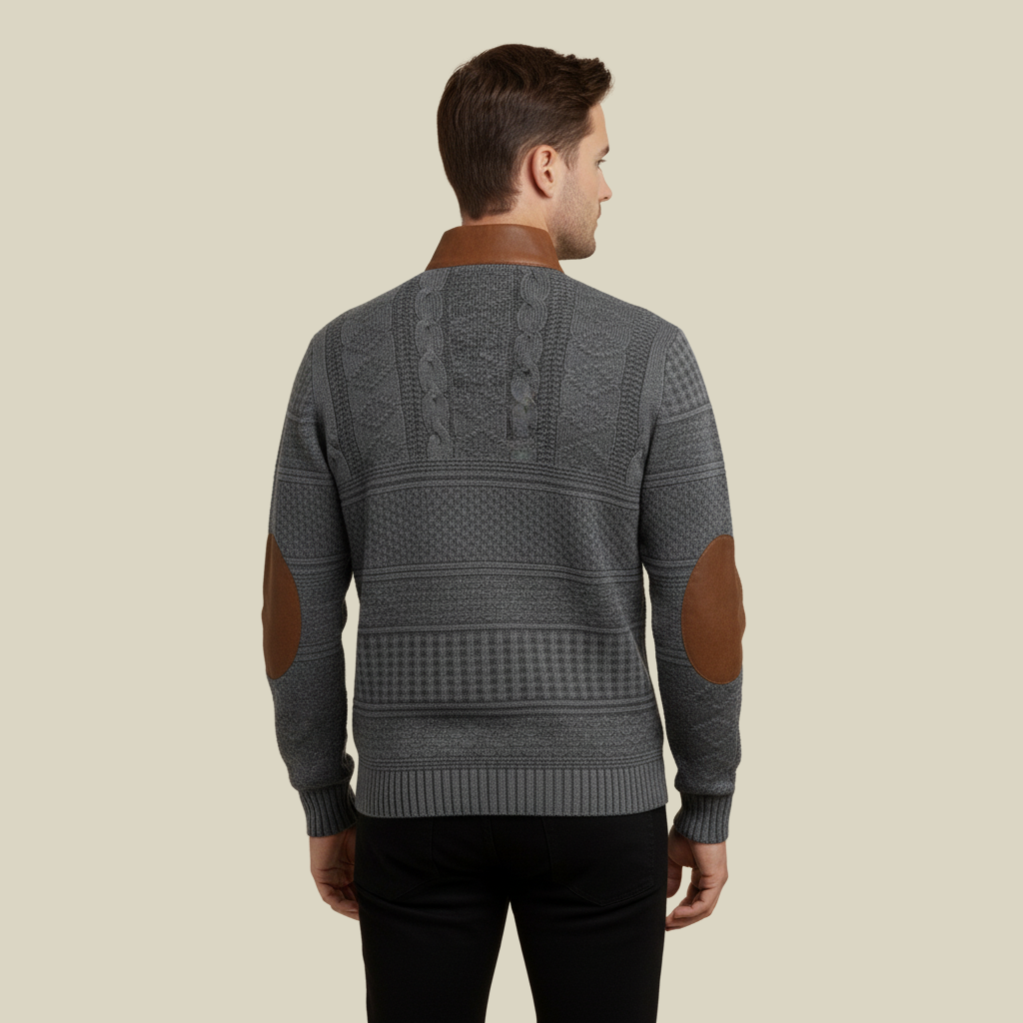 Florian | Stylischer und bequemer Sweater mit Reißverschluss