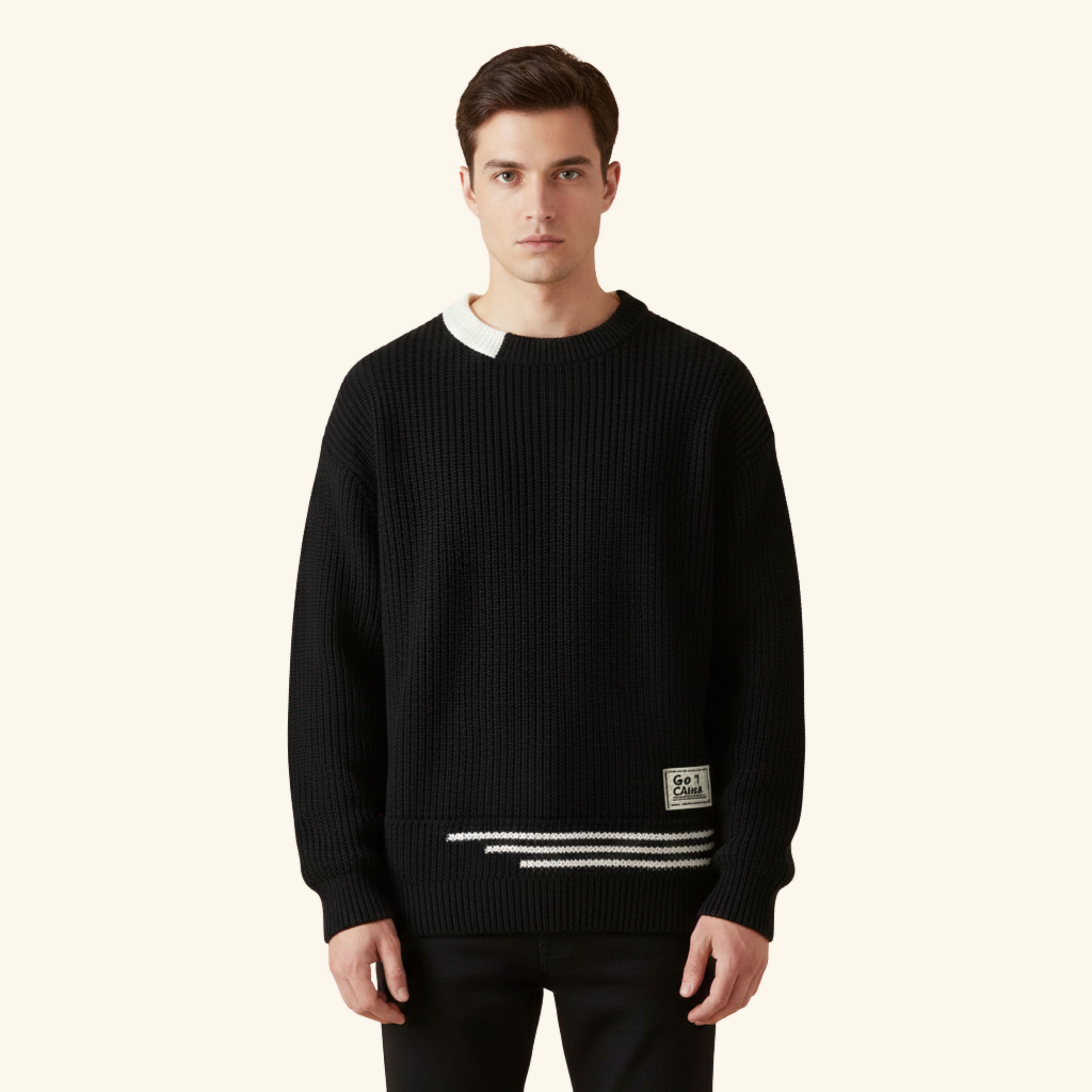 Jens | Moderner Stil Wollpullover