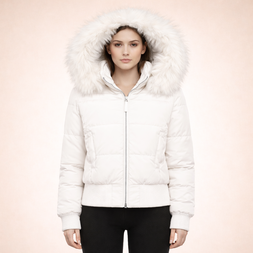 Daniela | Elegante und warme wattierte Winterjacke
