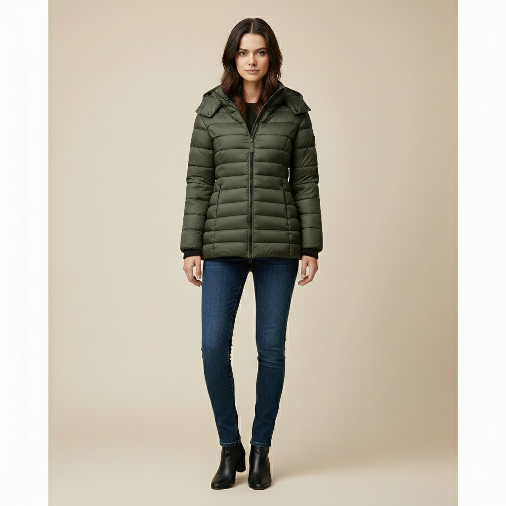 Brigitte | Bequeme wattierte Winterjacke