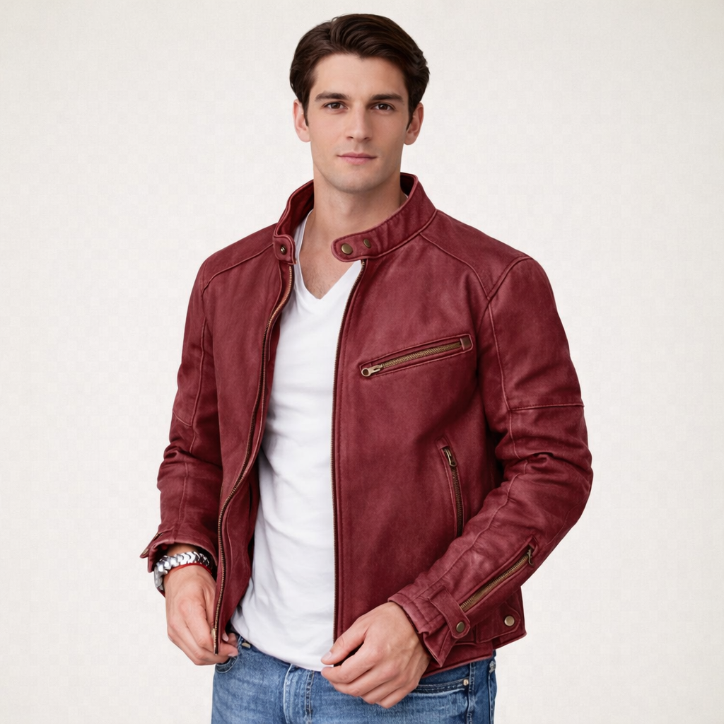 Albert | Elegante Lederjacke