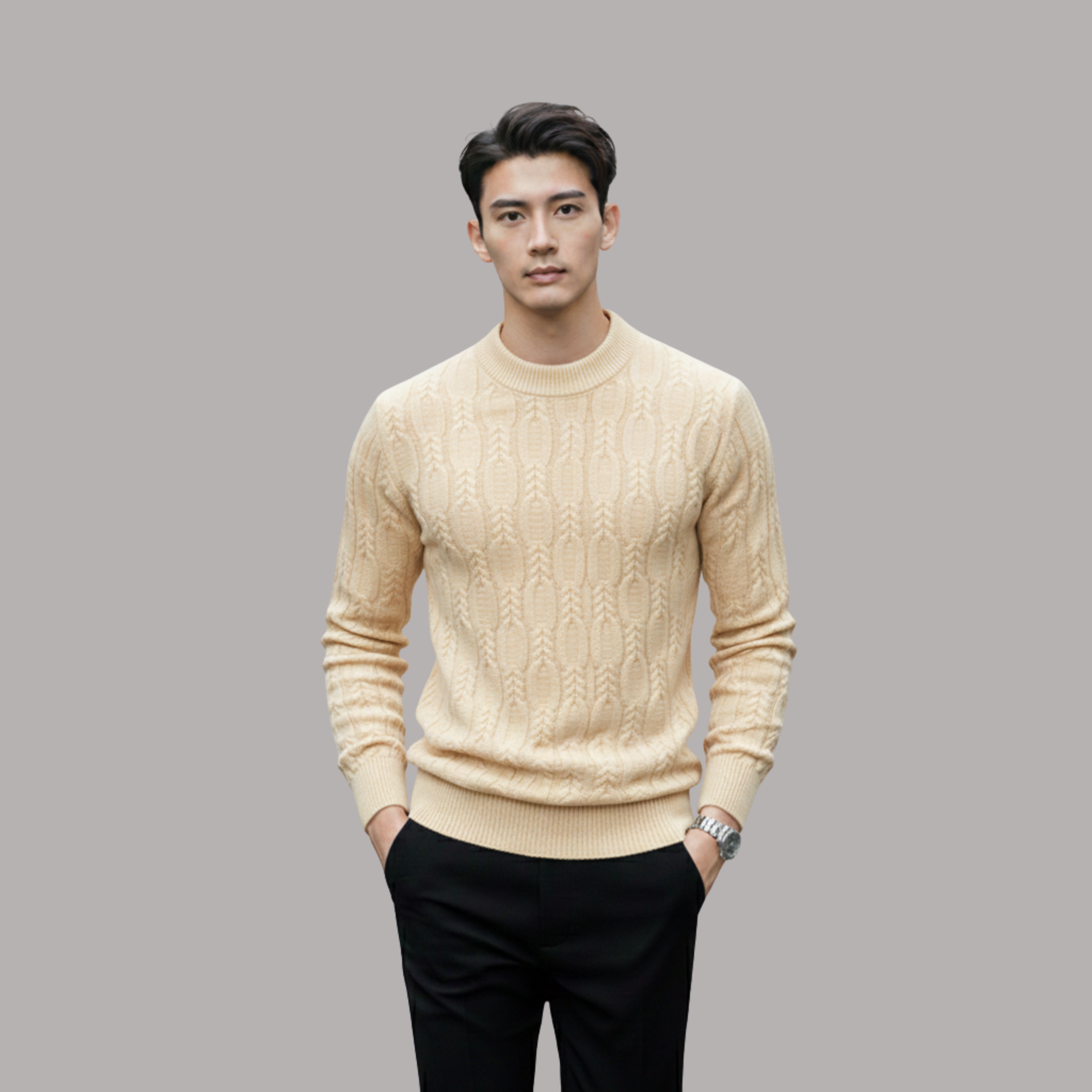 Johan | Klassischer Rundhalspullover