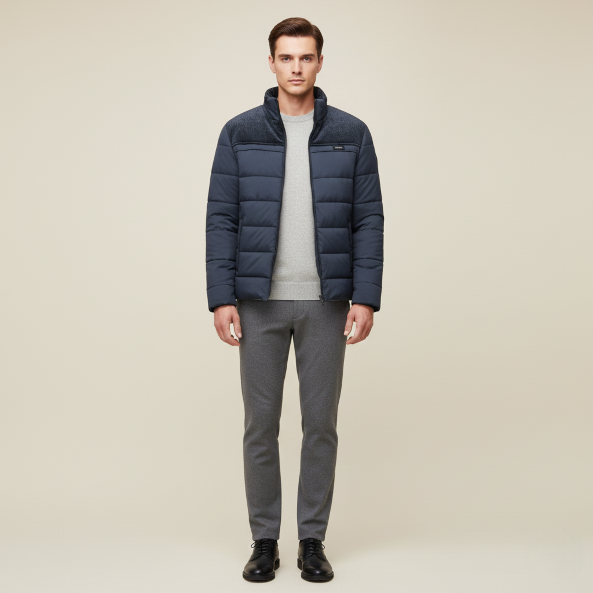 Lukas | Elegante Winter Steppjacke
