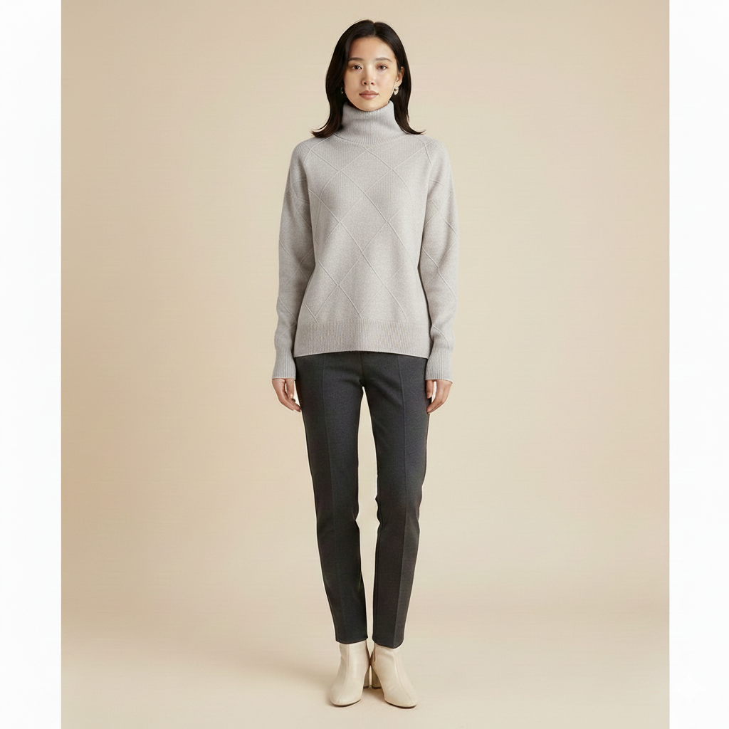 Sophie | Stilvoller kuscheliger Rollkragenpullover