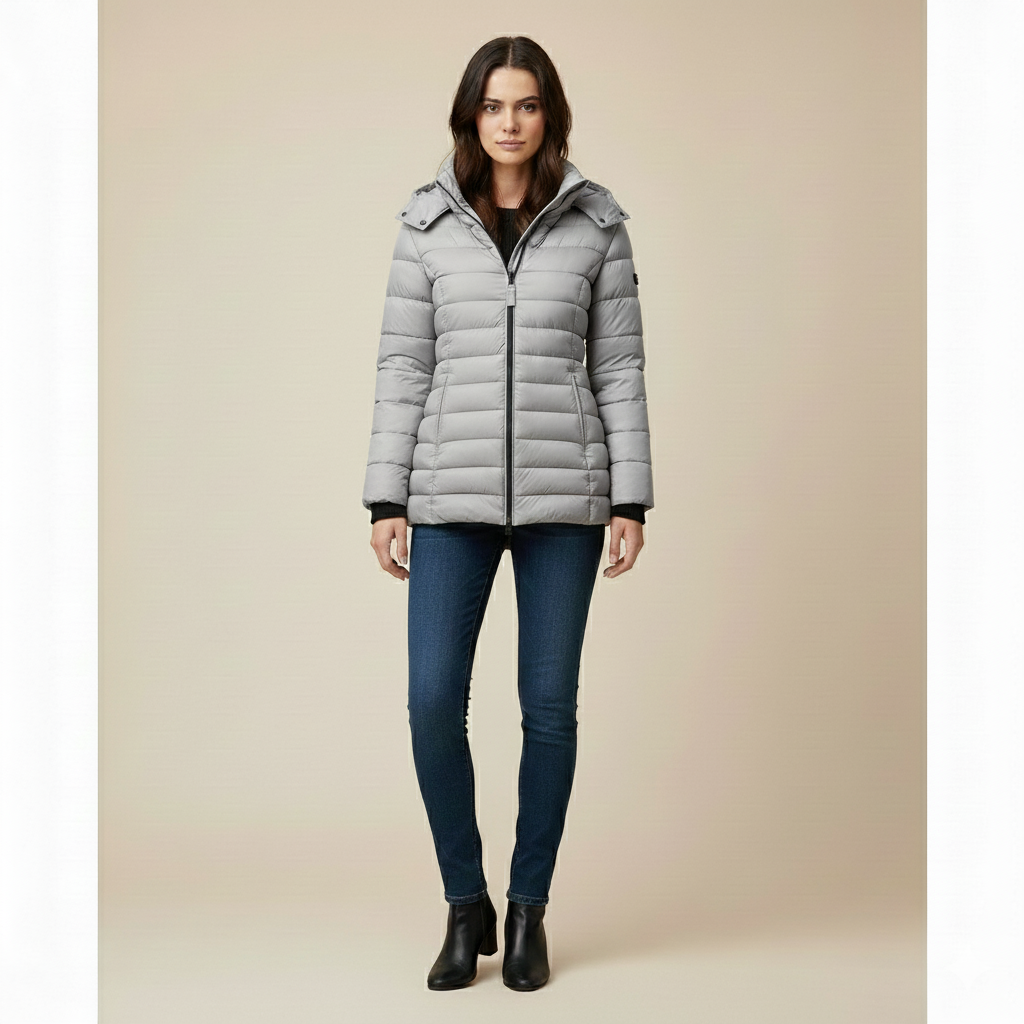 Brigitte | Bequeme wattierte Winterjacke