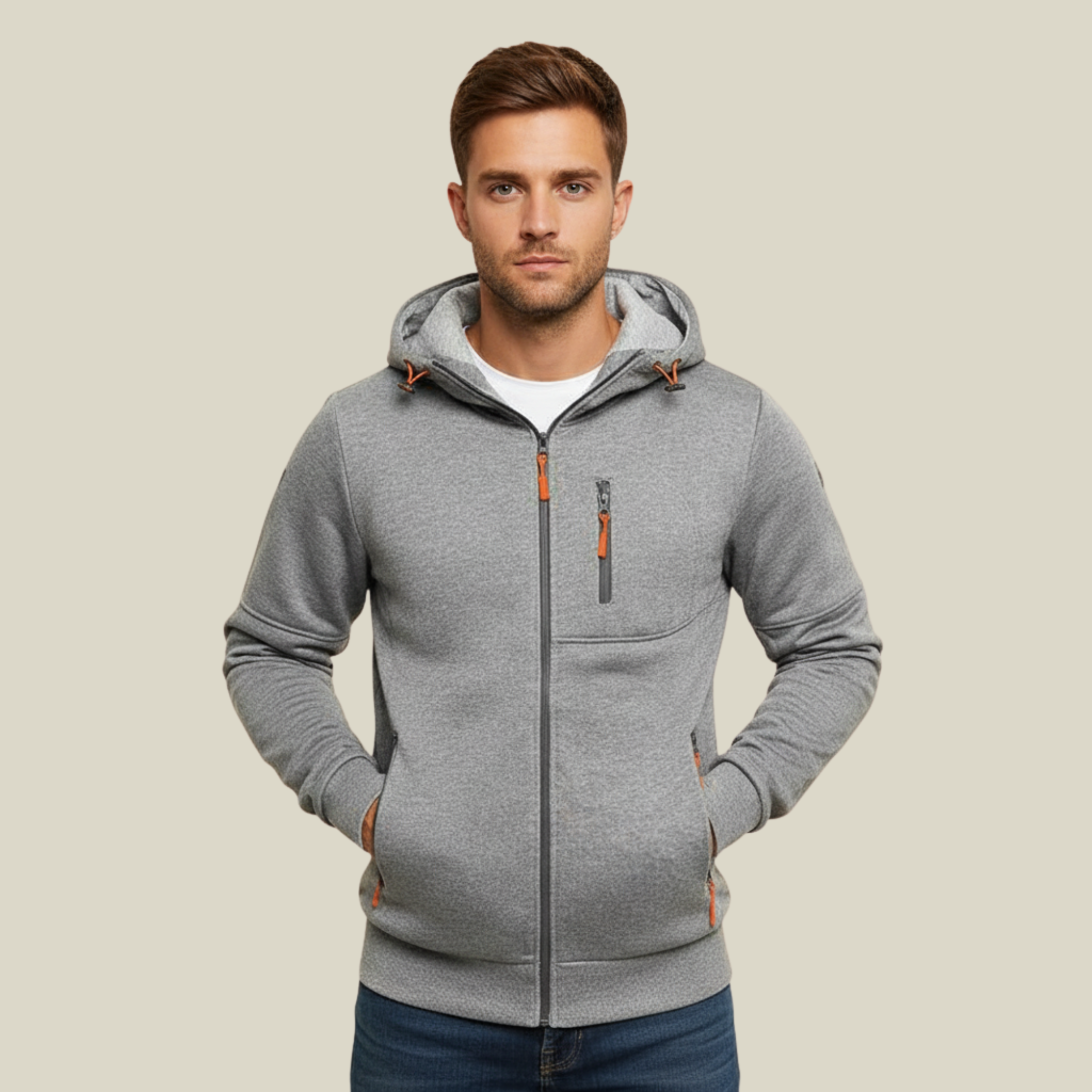 Patrick | Leichte und bequeme Kapuzenjacke