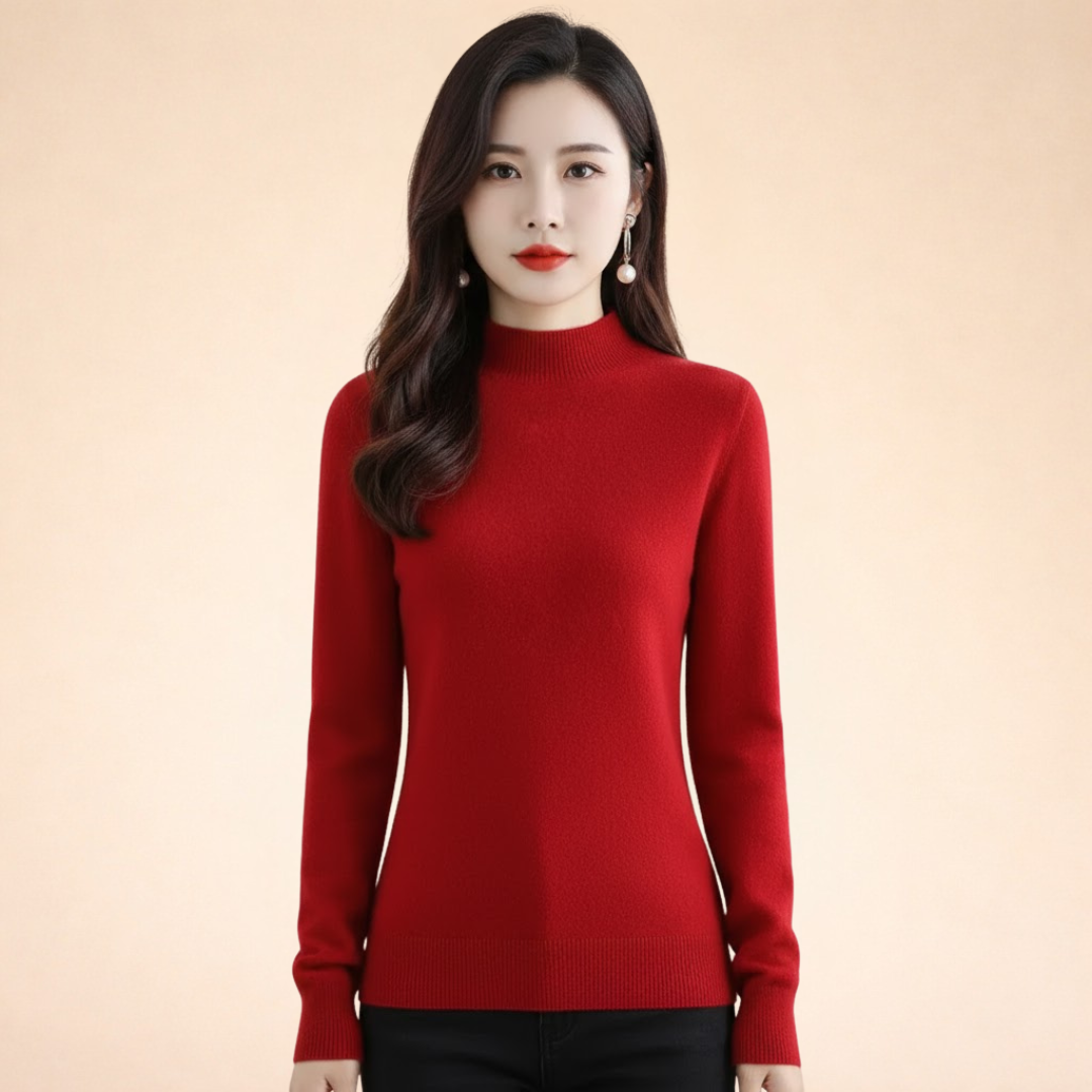 Sandra | Eleganter Pullover aus Merinowolle