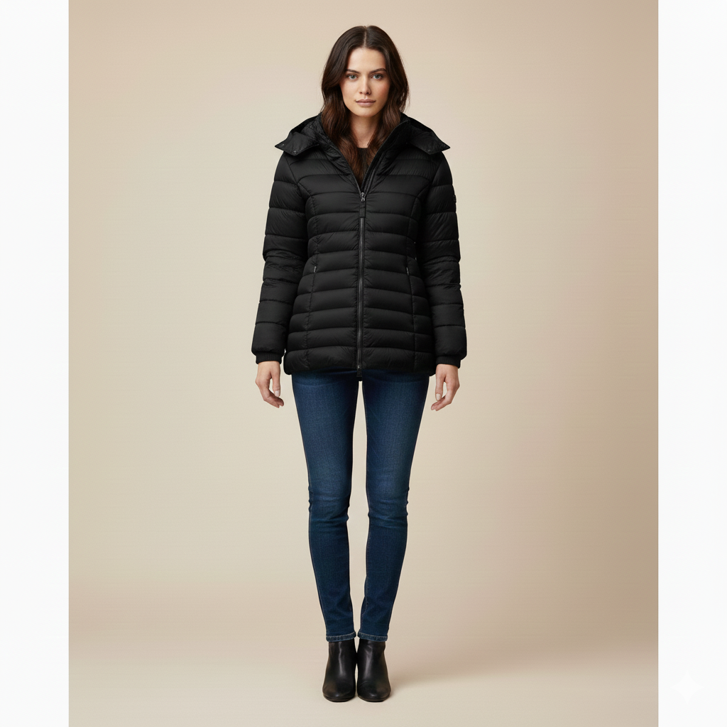Brigitte | Bequeme wattierte Winterjacke