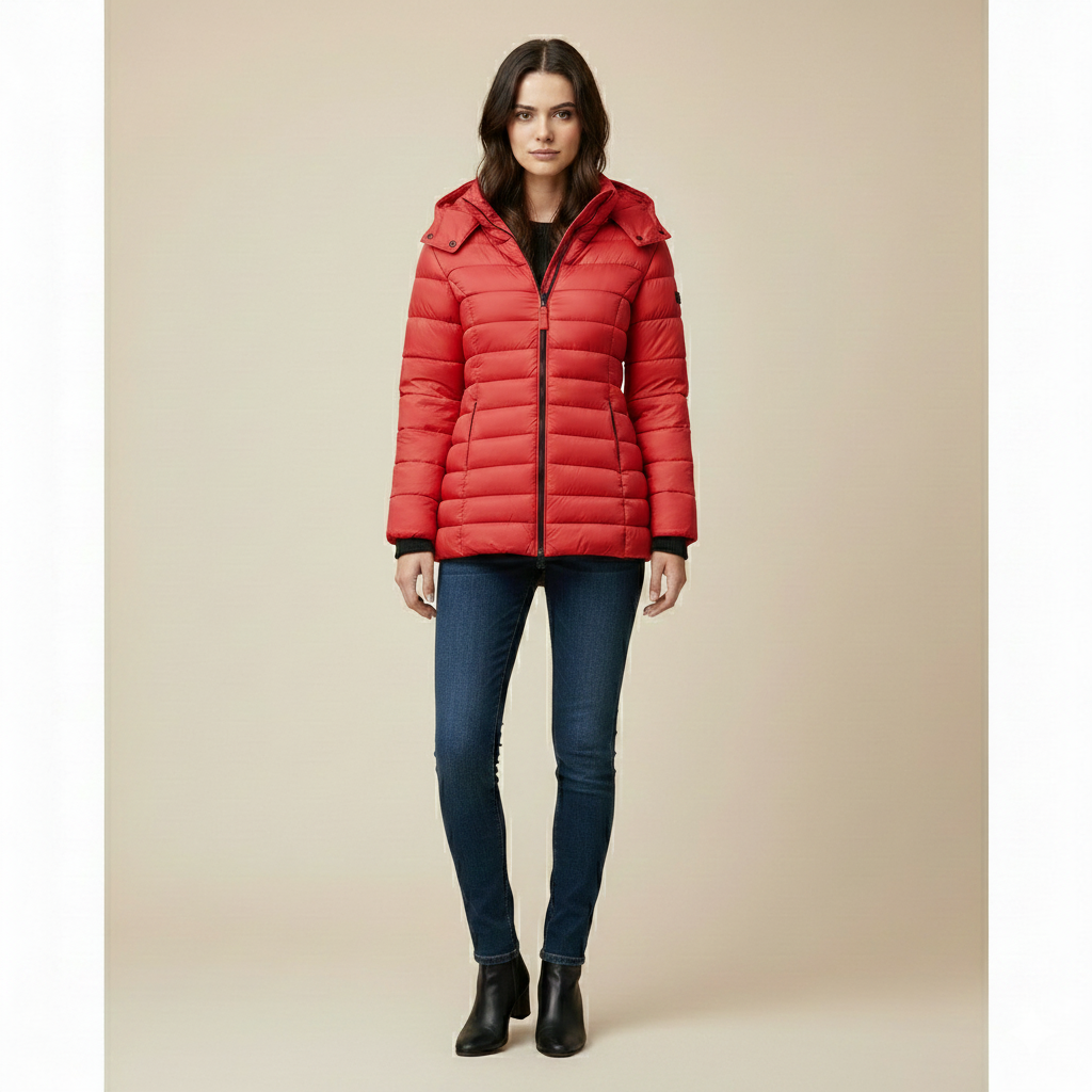 Brigitte | Bequeme wattierte Winterjacke