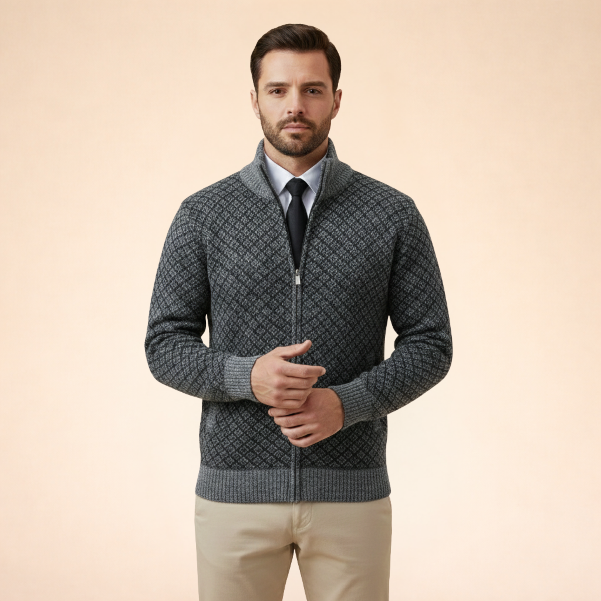 Marco | Klassischer kuscheliger Strickpullover