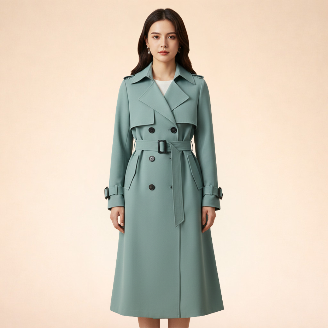 Angelika | Eleganter und zeitloser Trenchcoat