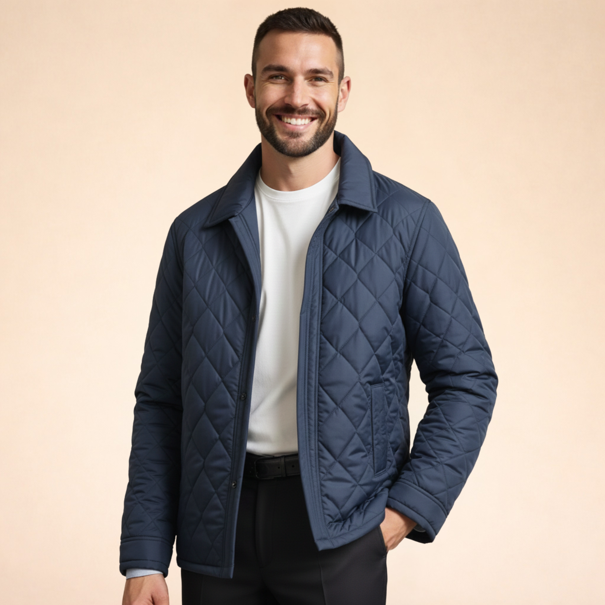 Tom | Stilvolle und klassische Steppjacke