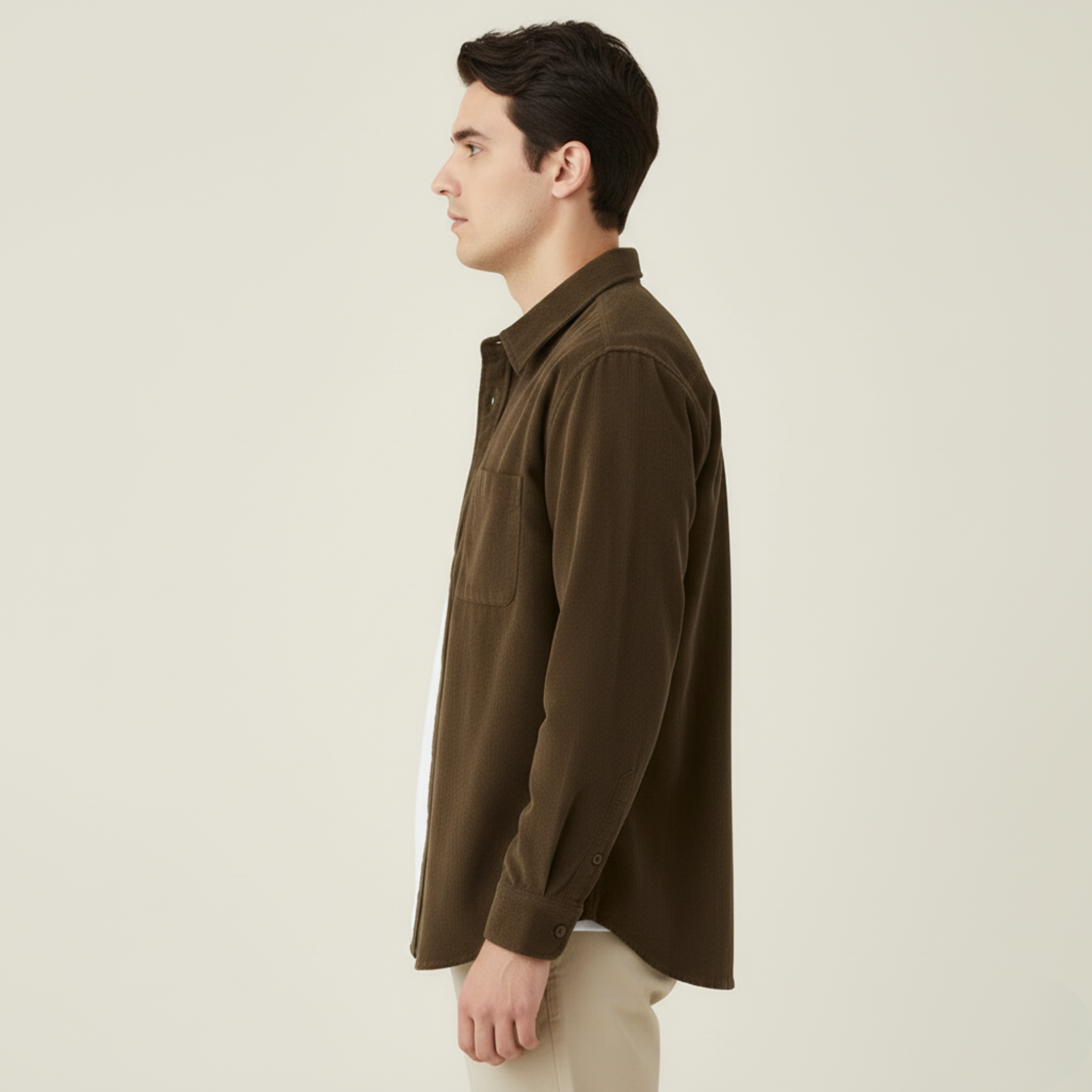 Matthias | Lässiges Langarmhemd aus Cord