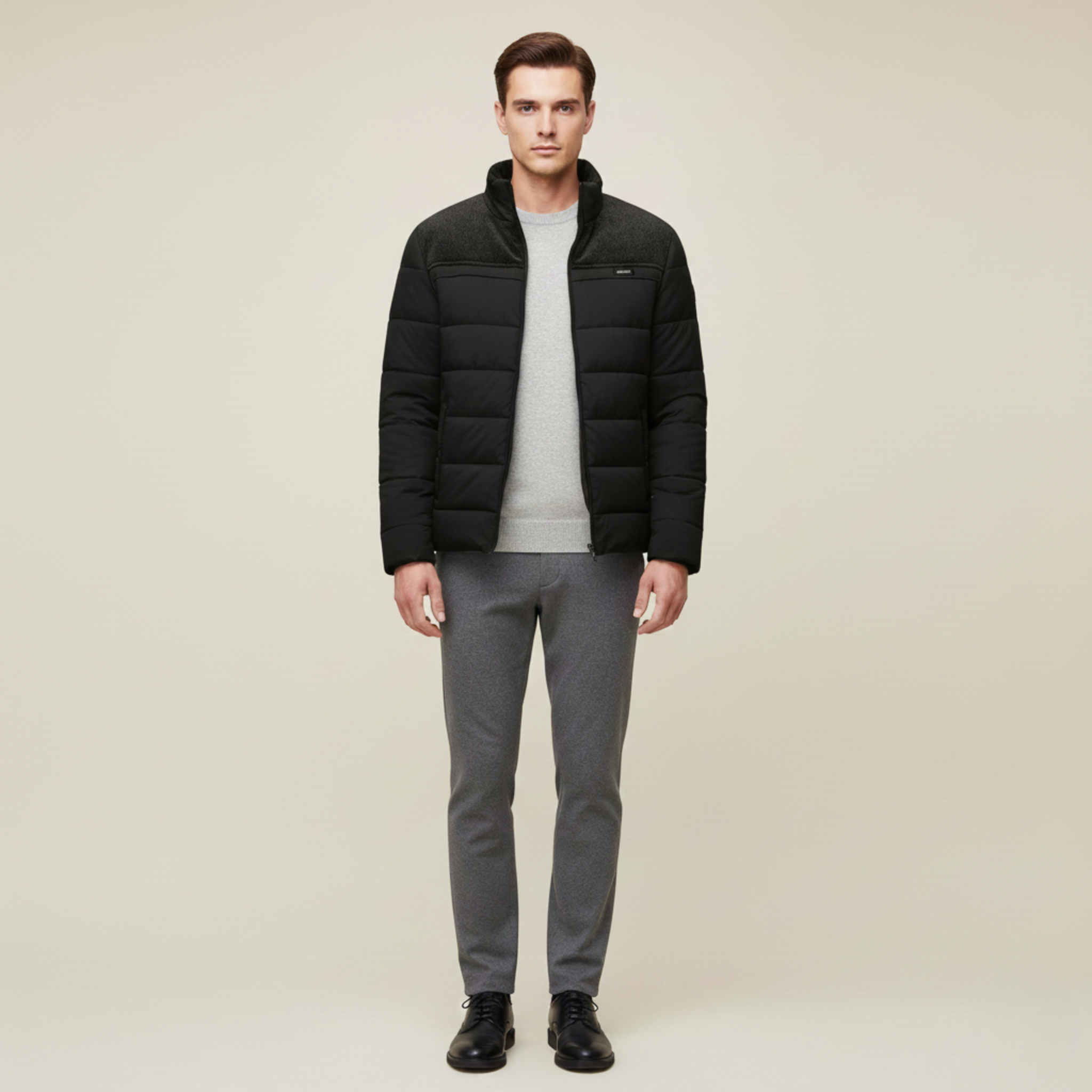 Lukas | Elegante Winter Steppjacke