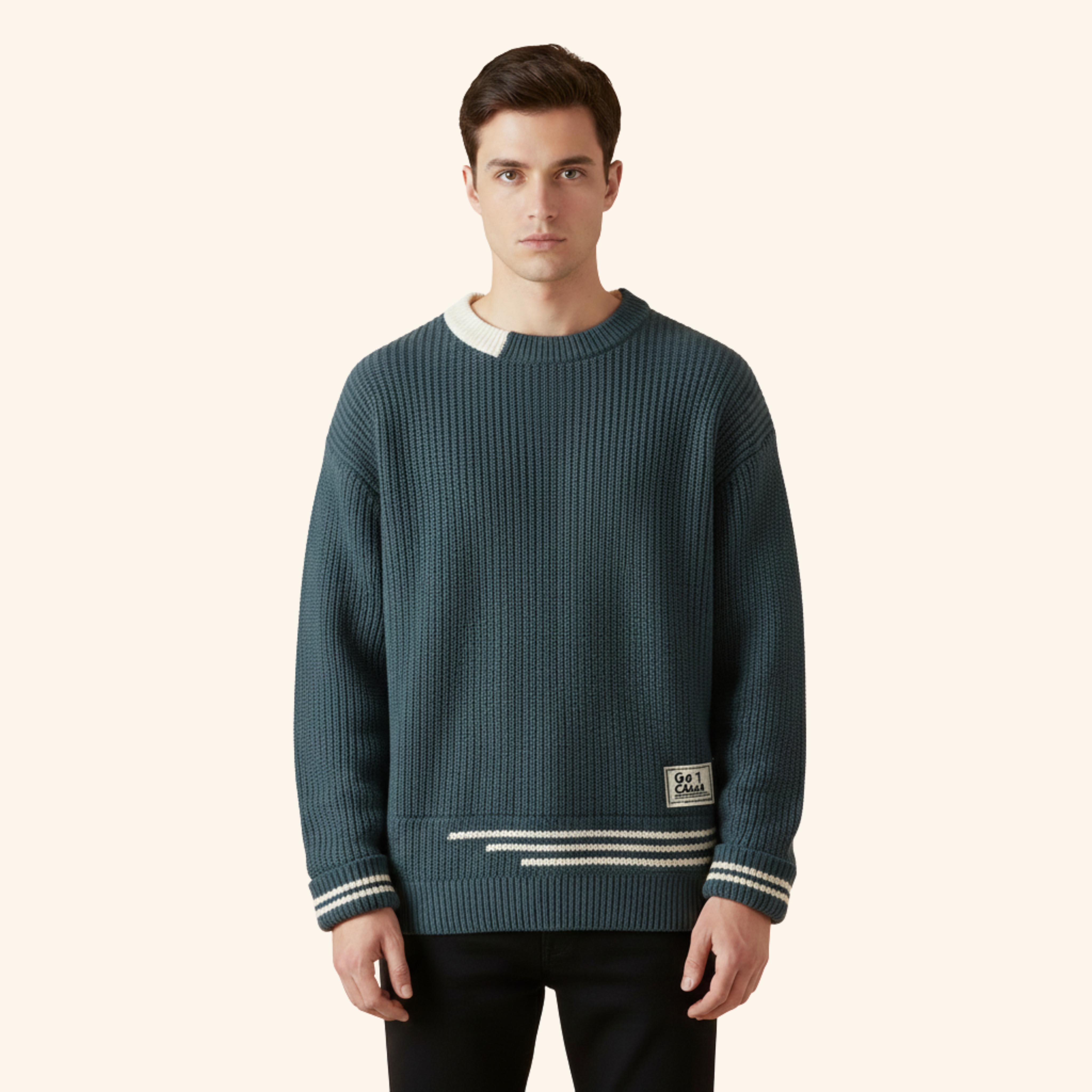 Jens | Moderner Stil Wollpullover