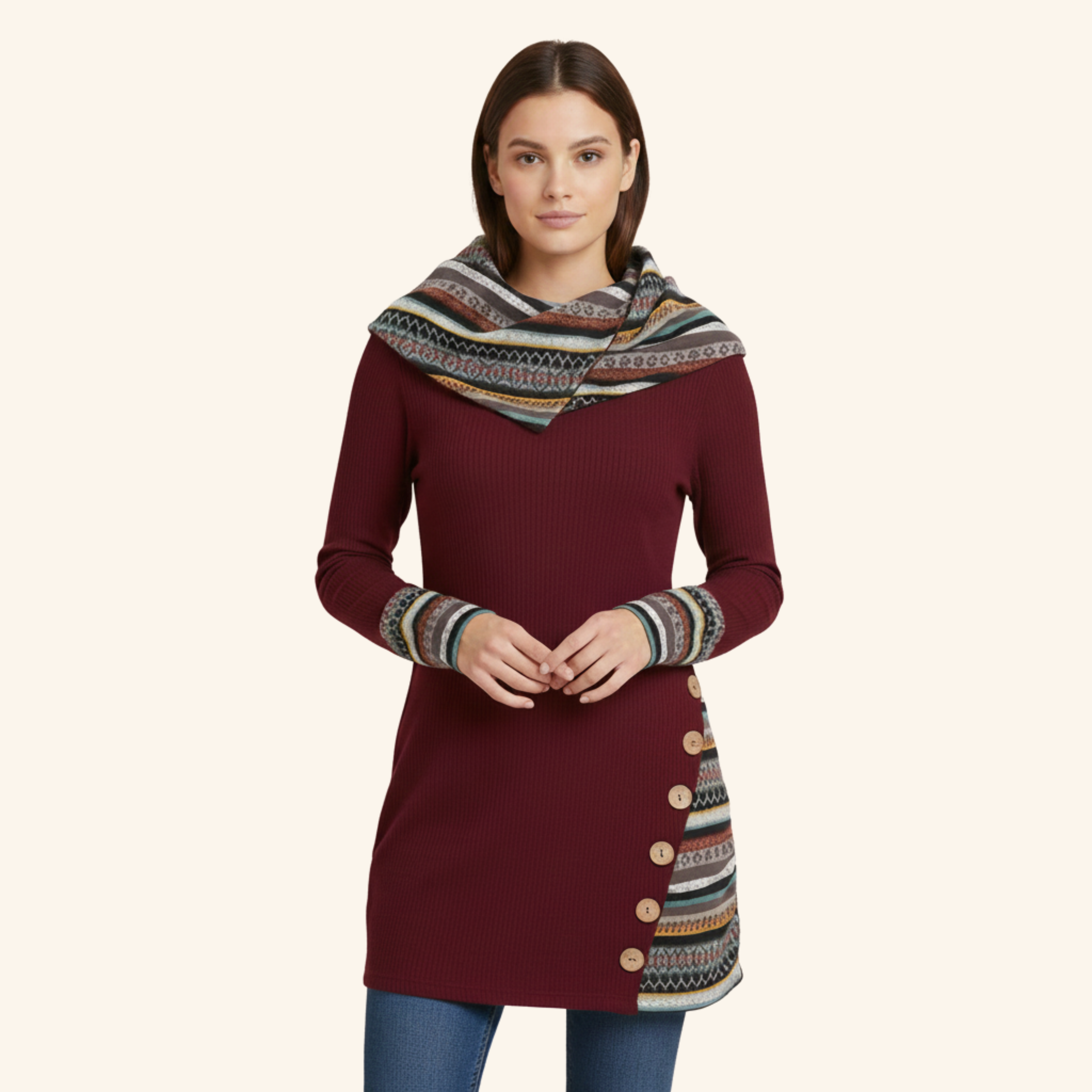 Christin | Stilvoller und trendiger Kapuzenpullover