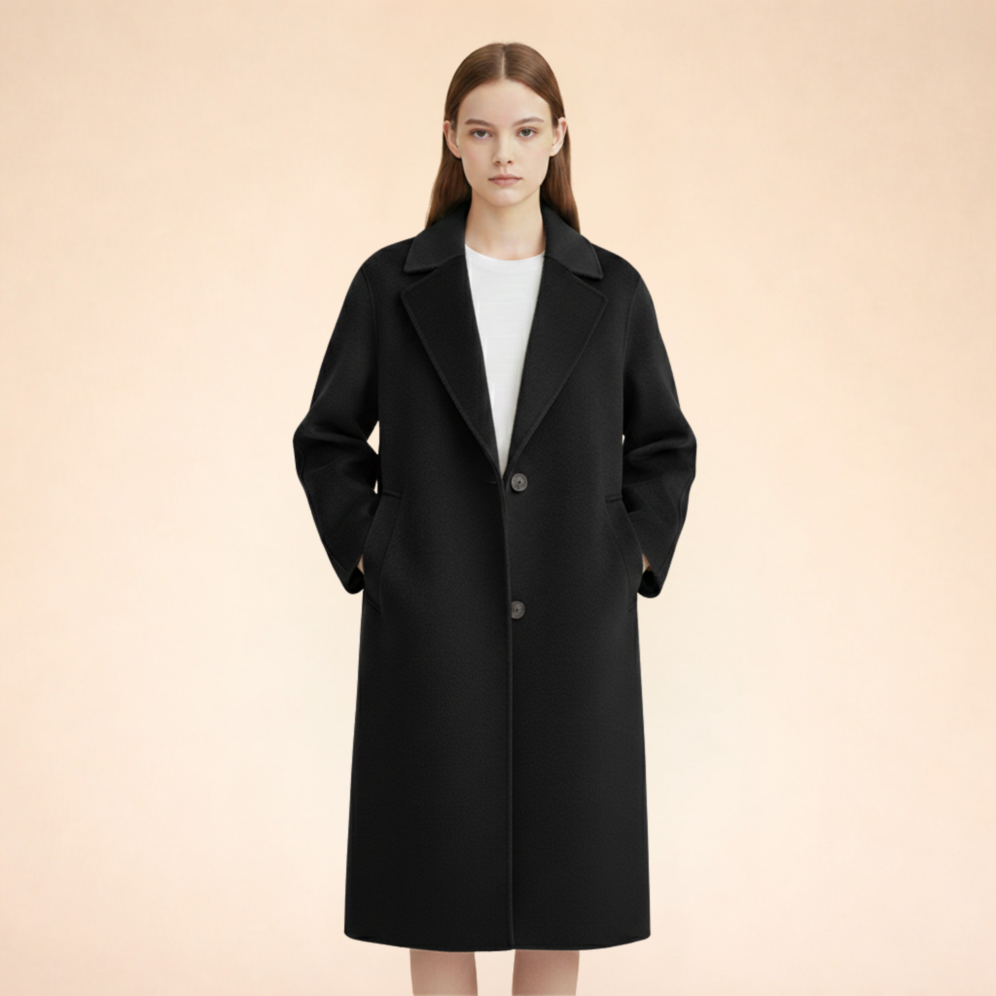 Lena | Hochwertiger langer Wintermantel