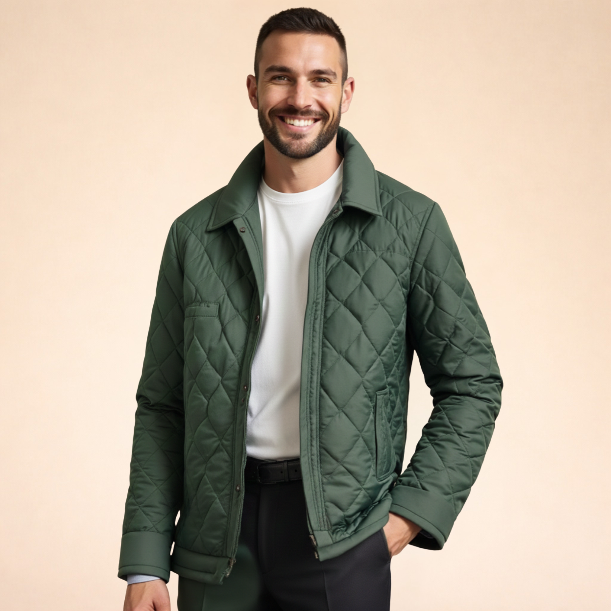 Tom | Stilvolle und klassische Steppjacke