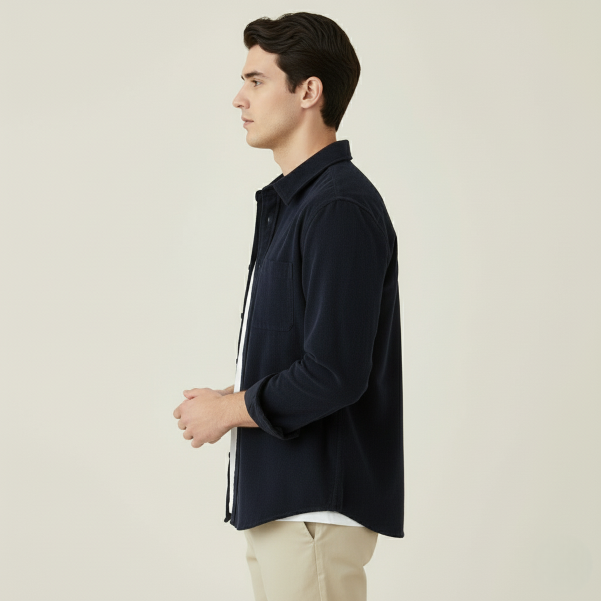 Matthias | Lässiges Langarmhemd aus Cord