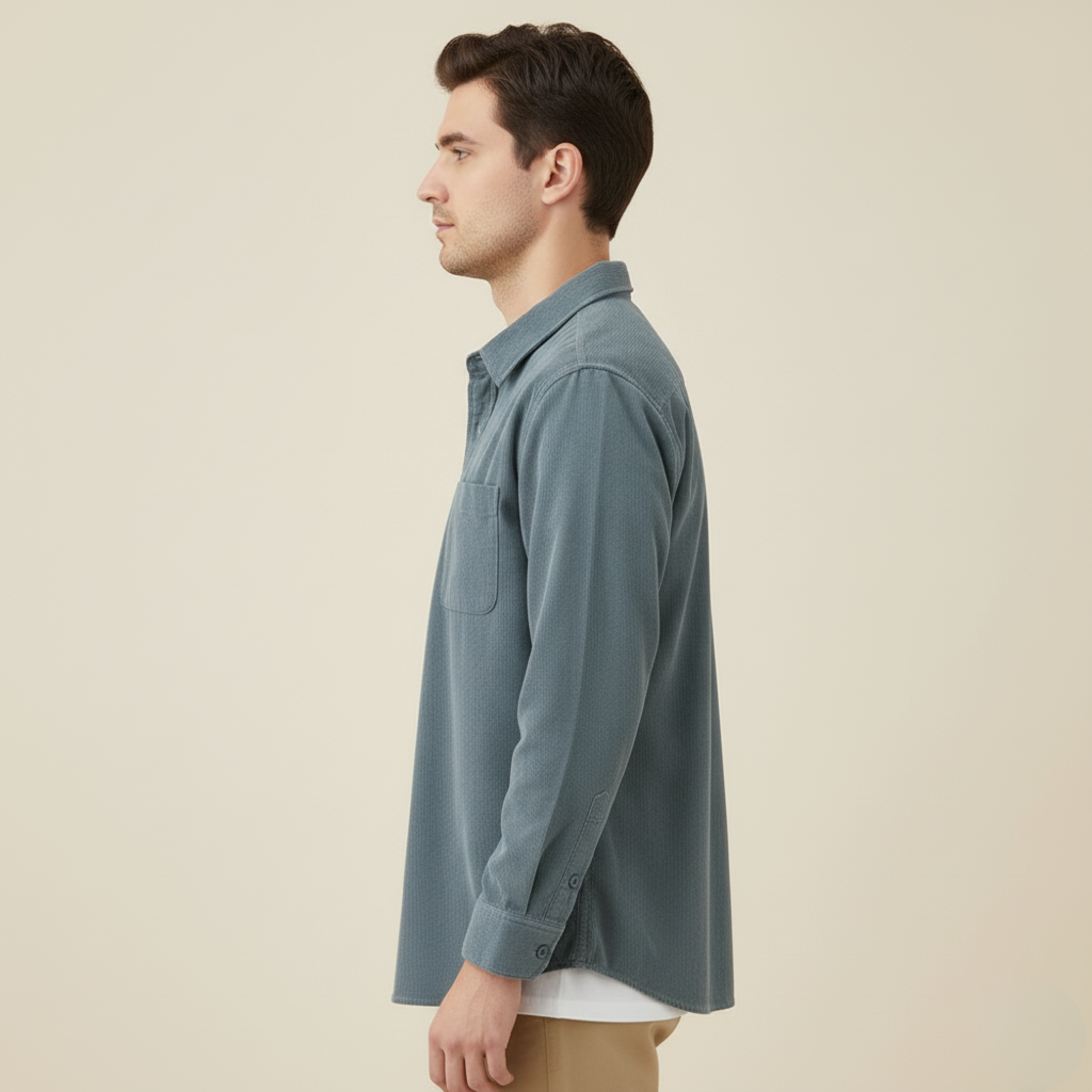 Matthias | Lässiges Langarmhemd aus Cord