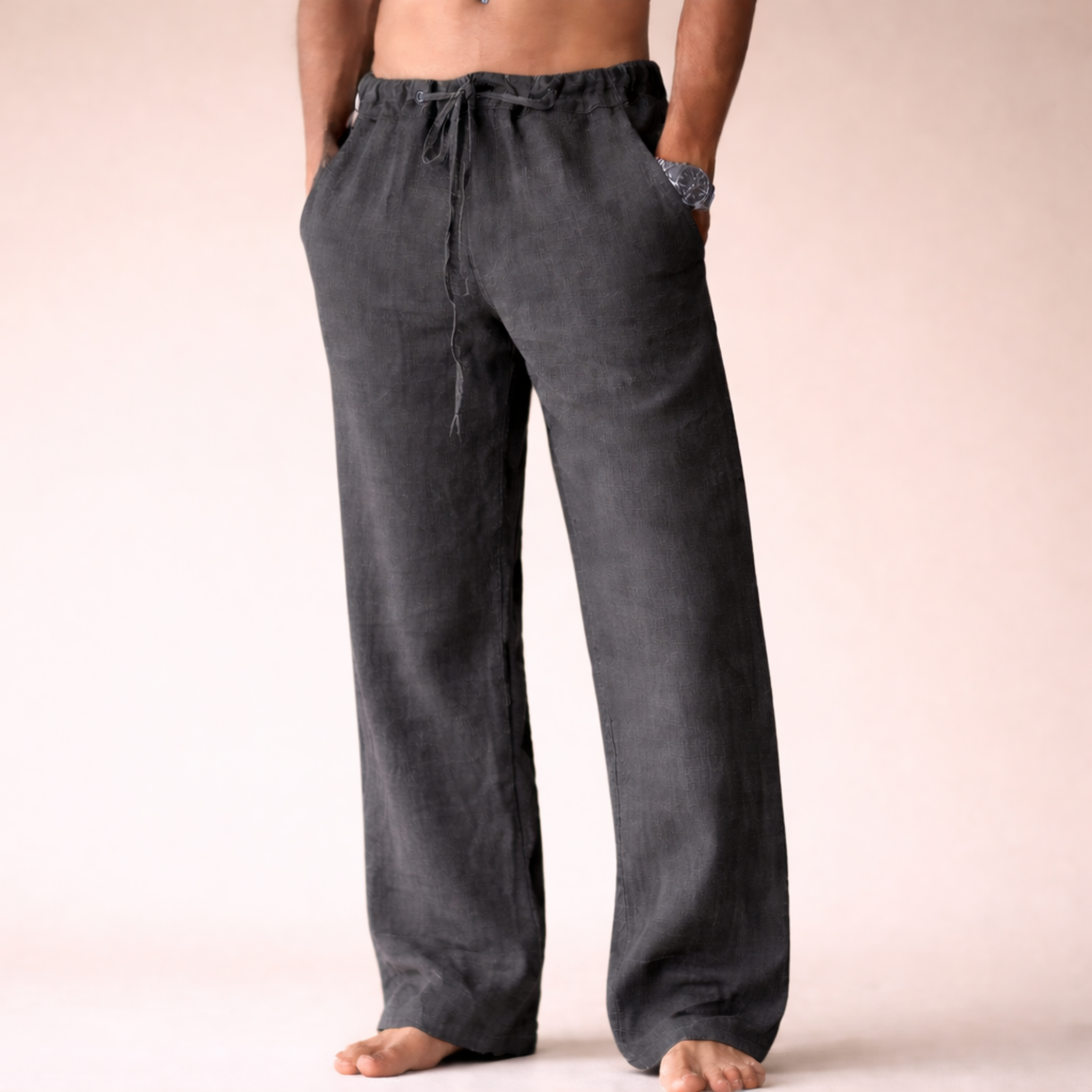 Alexander | Elegante Freizeit Leinenhose