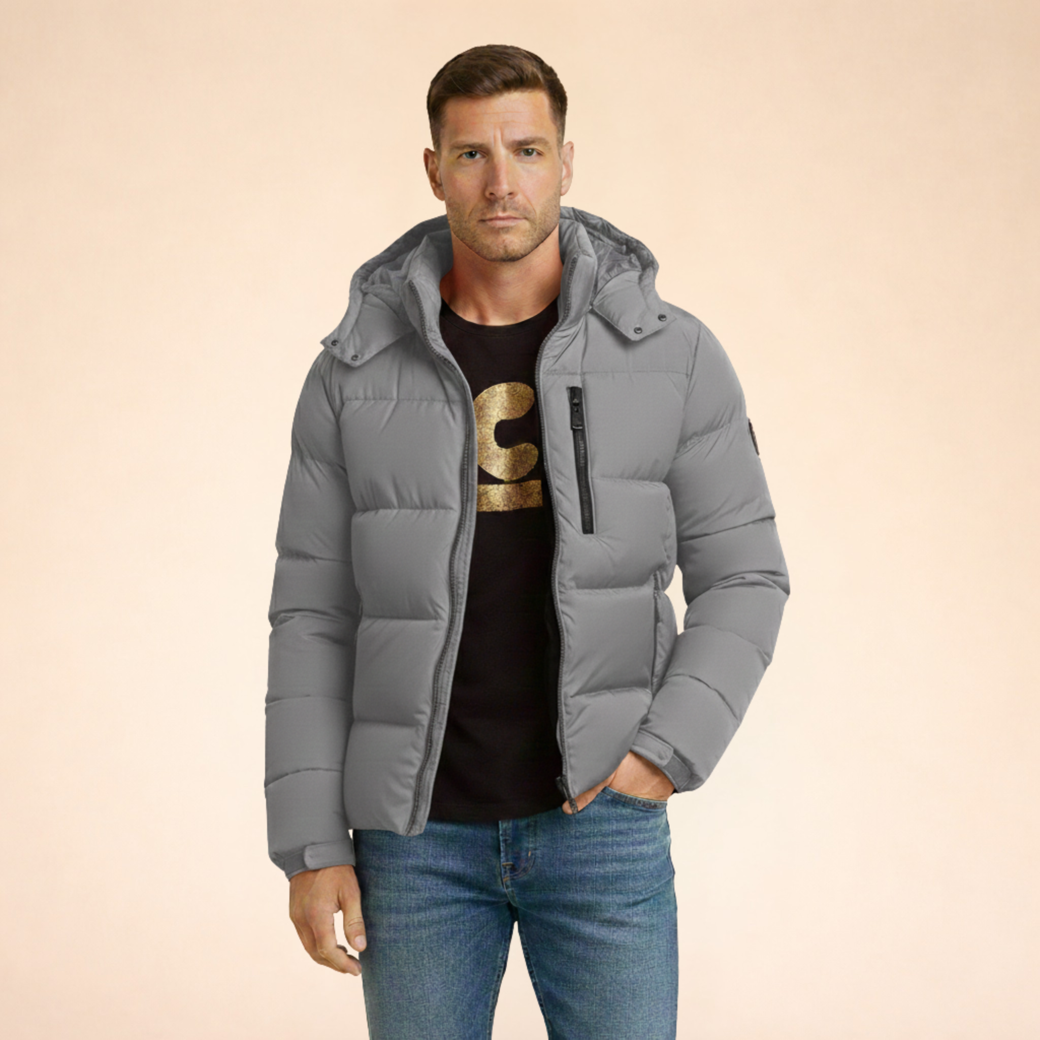 Phillipp | Warme und stilvolle Winterjacke