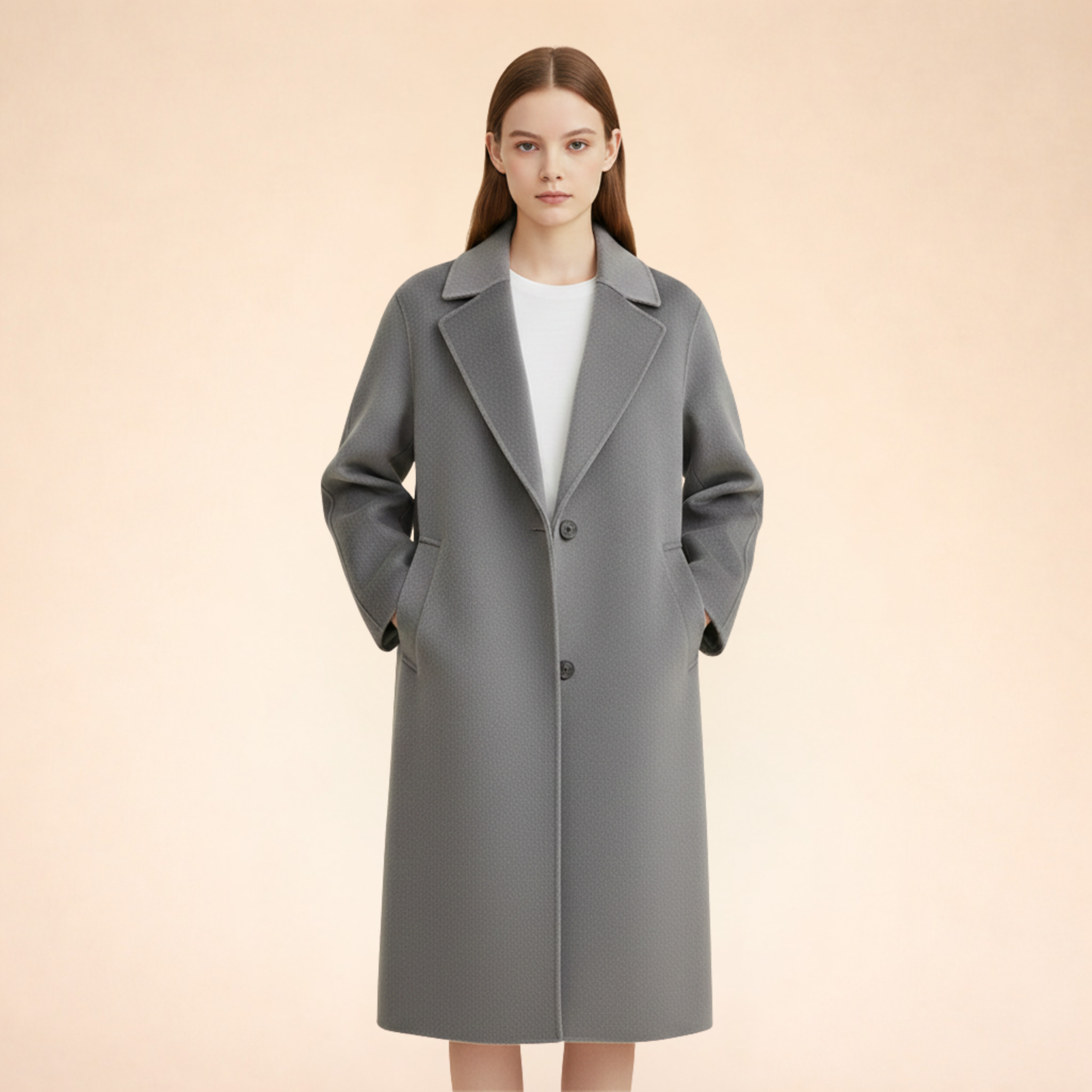 Lena | Hochwertiger langer Wintermantel