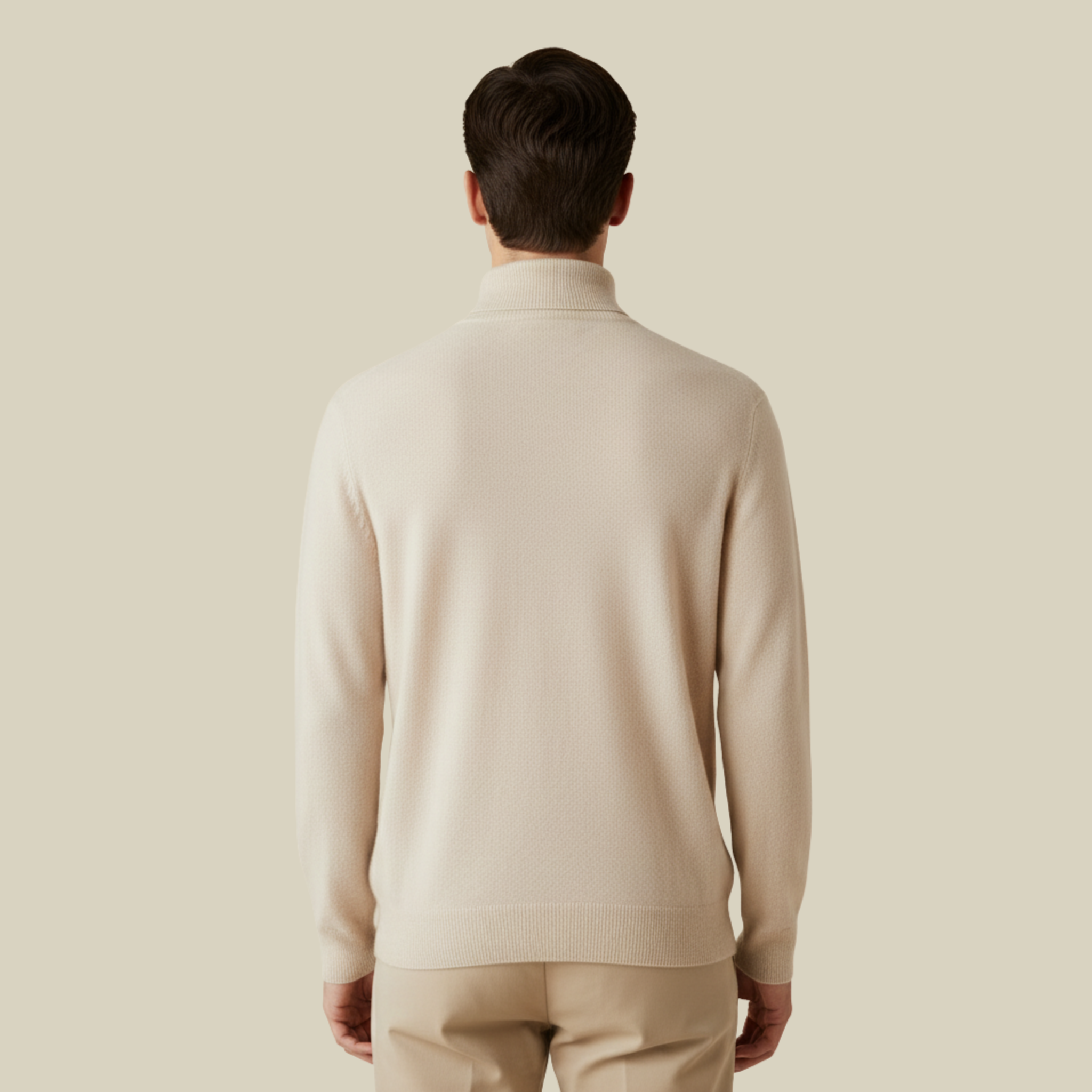 Henrik | Stilvoller und vielseitig kombinierbarer Kaschmir-Rollkragenpullover