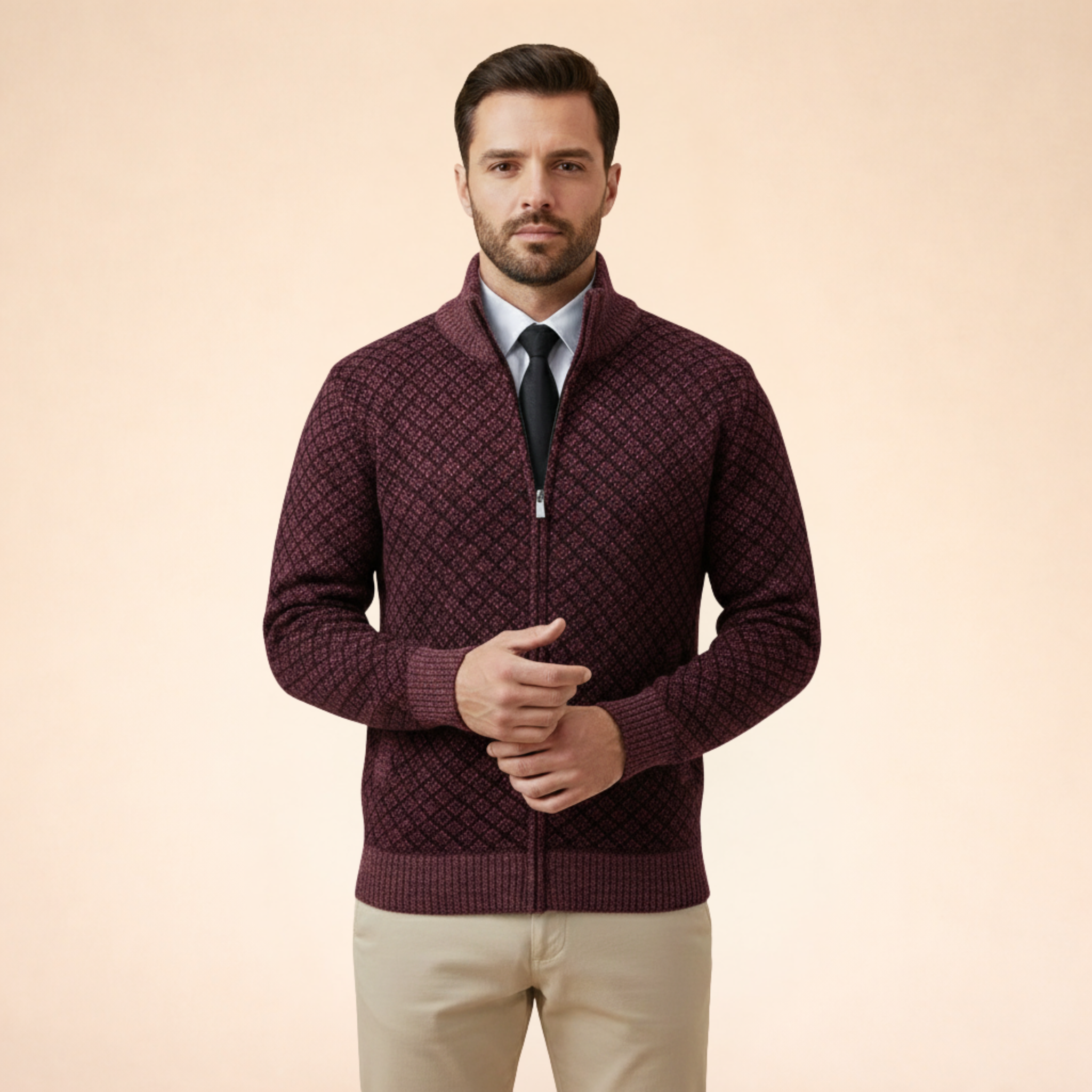 Marco | Klassischer kuscheliger Strickpullover
