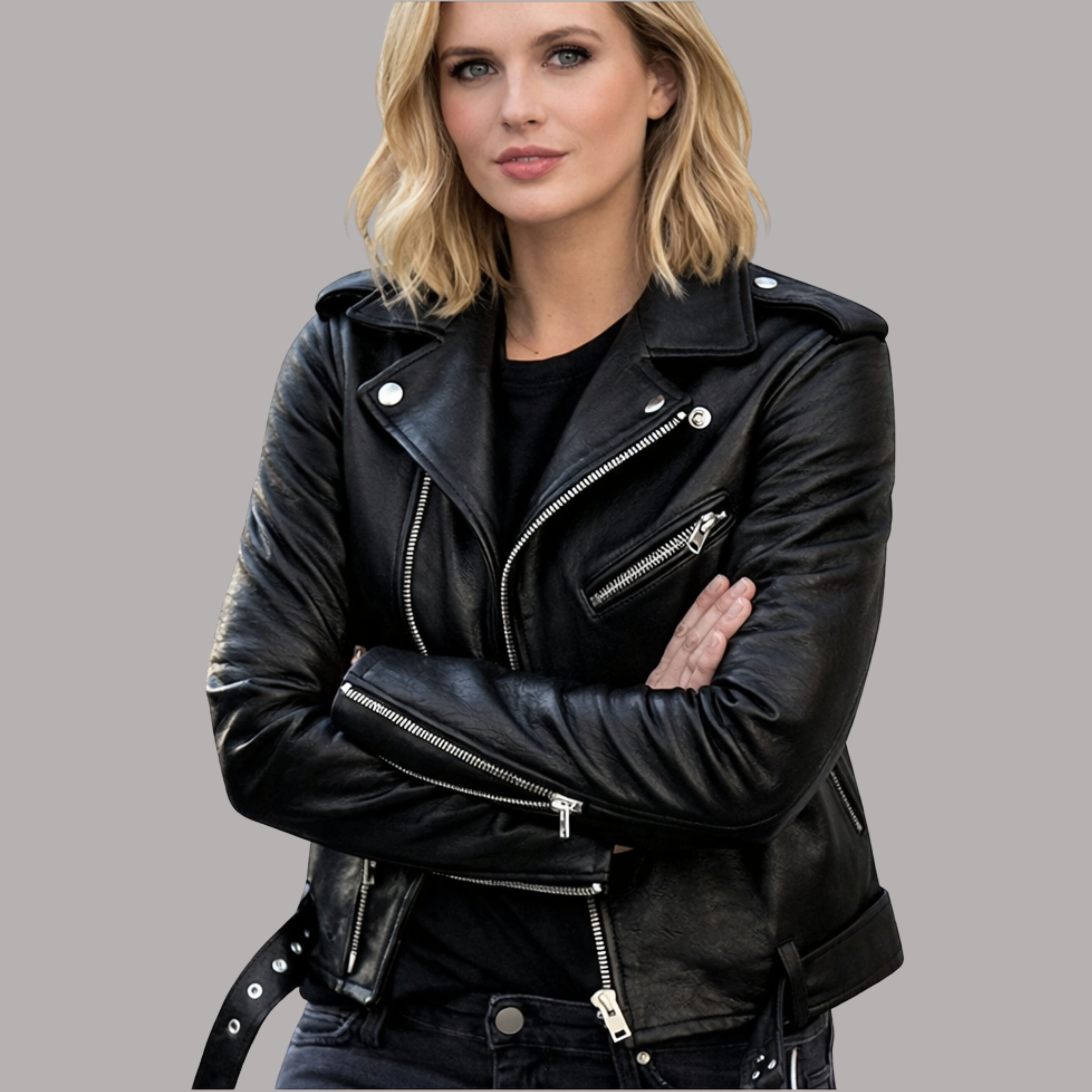 Clara | Lässige Jacke für mit Reißverschluss