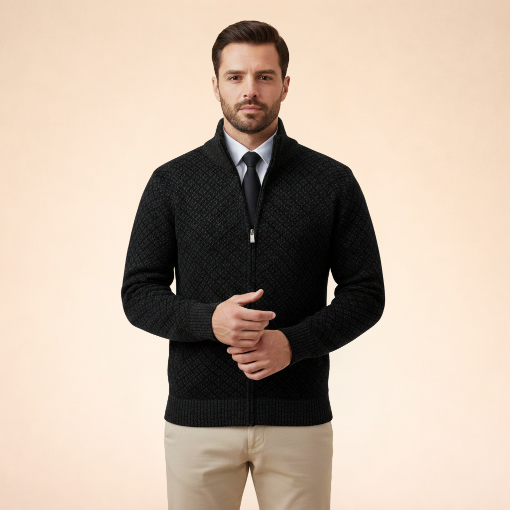 Marco | Klassischer kuscheliger Strickpullover