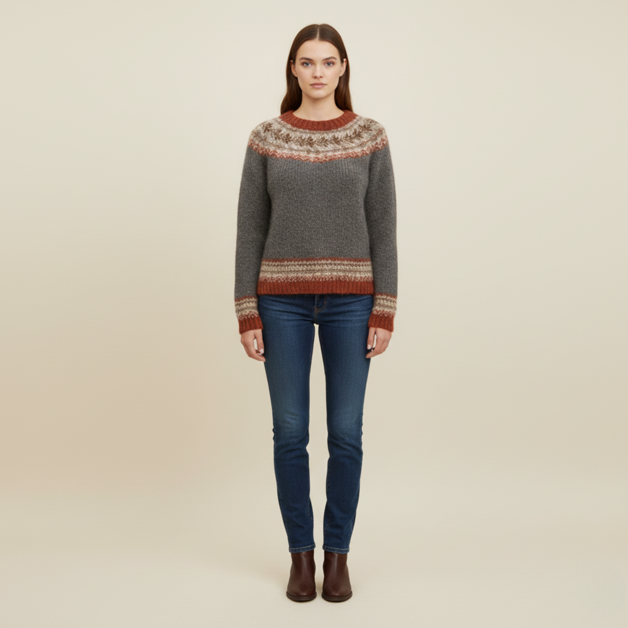 Jessica | Stilvoller Wollpullover