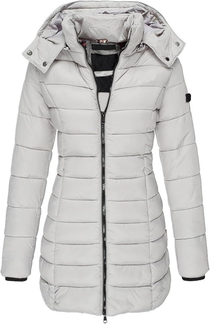 Brigitte | Bequeme wattierte Winterjacke
