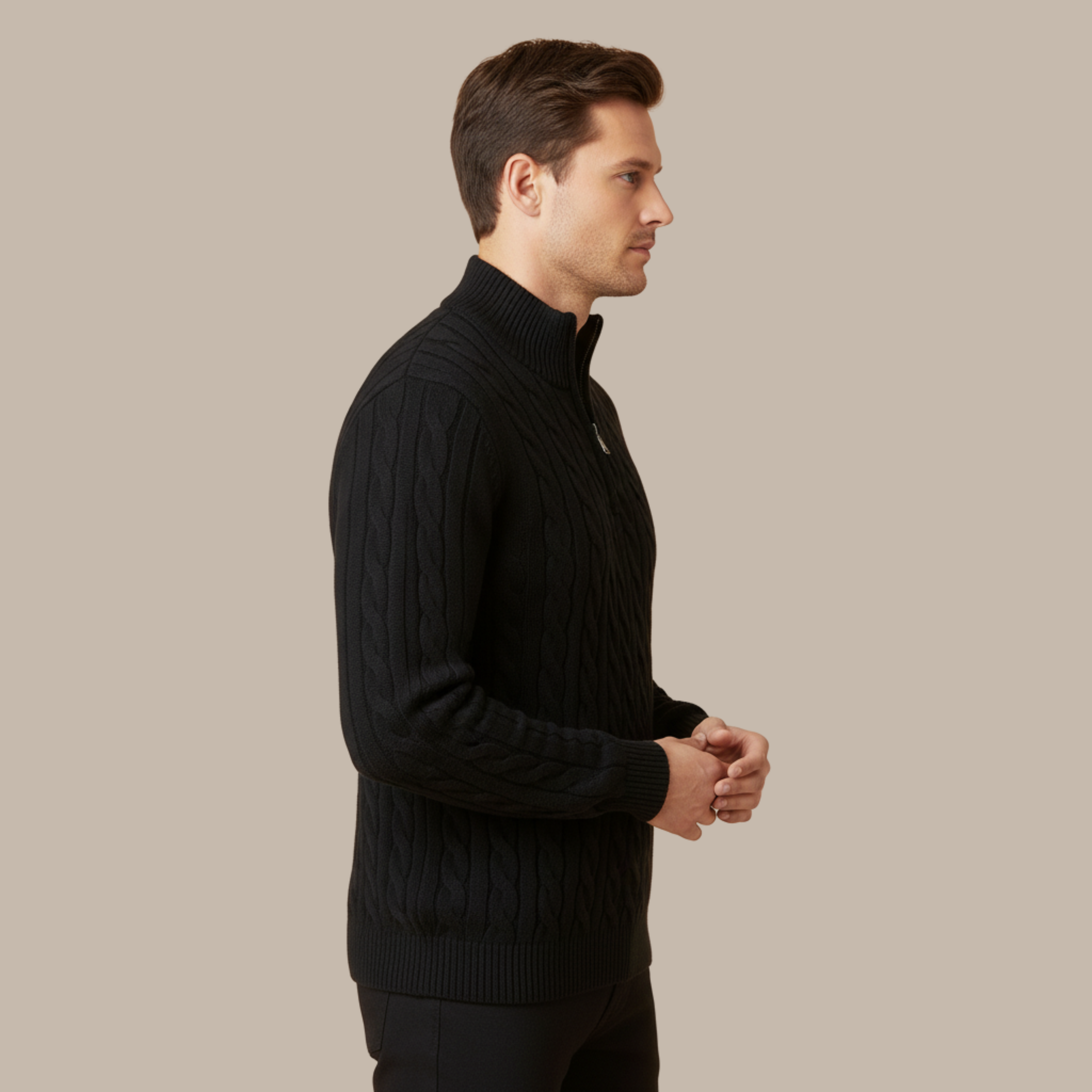 Erik | Stilvoller Strickpullover aus Wolle