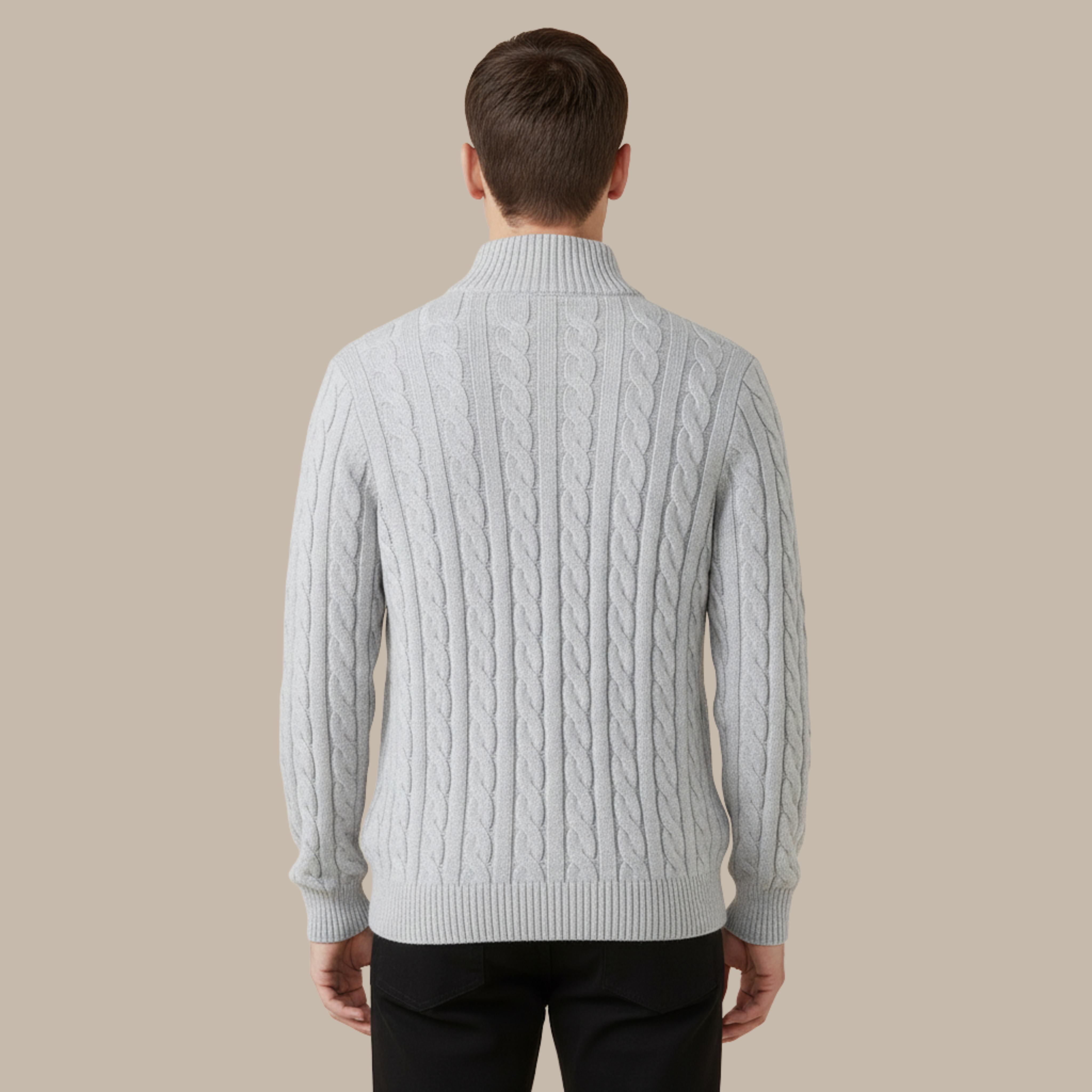 Erik | Stilvoller Strickpullover aus Wolle
