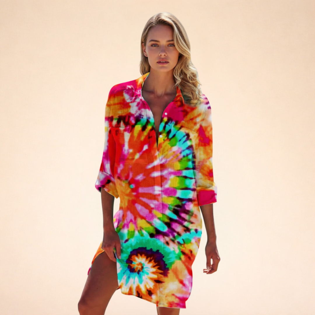 Barbara | Zeitloses stilvolles Hemdkleid