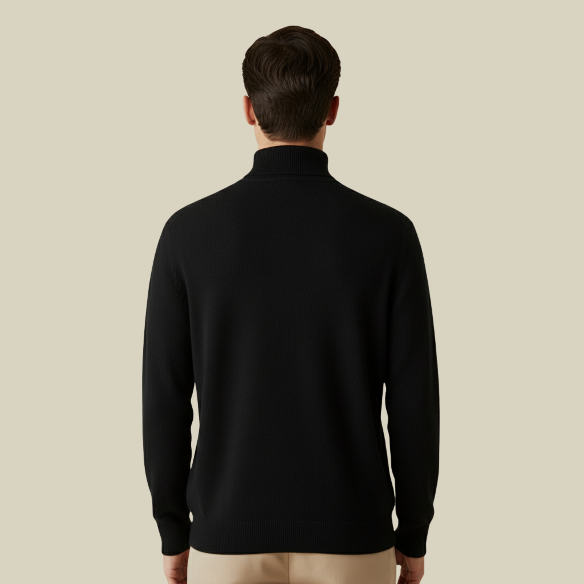 Henrik | Stilvoller und vielseitig kombinierbarer Kaschmir-Rollkragenpullover