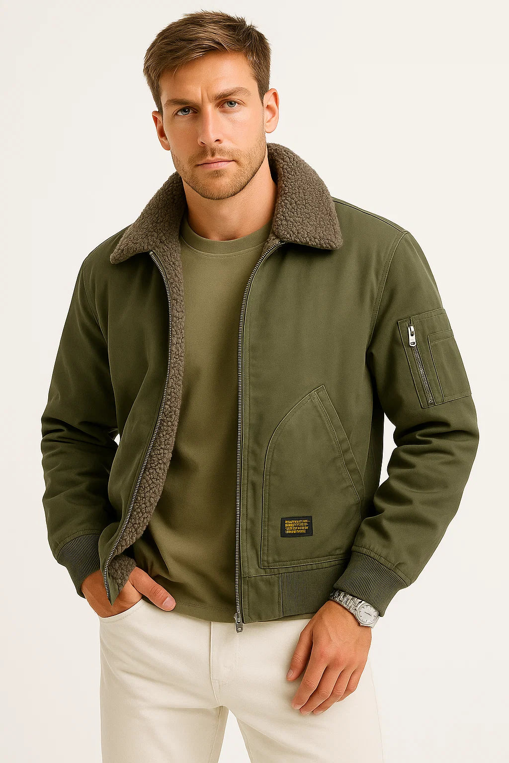 Dominik | Bequeme und warme Bomberjacke