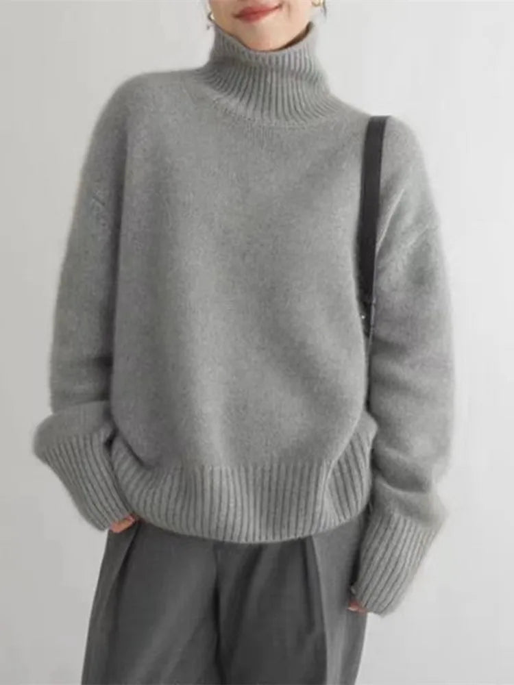 Emilia | Kaschmir-Rollkragenpullover