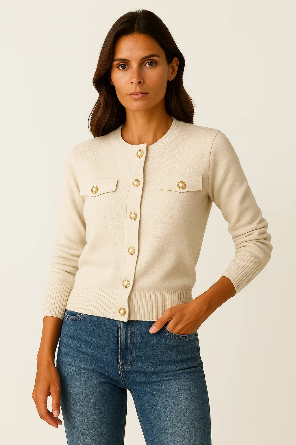 Daisy | Moderner Langarm-Cardigan 2