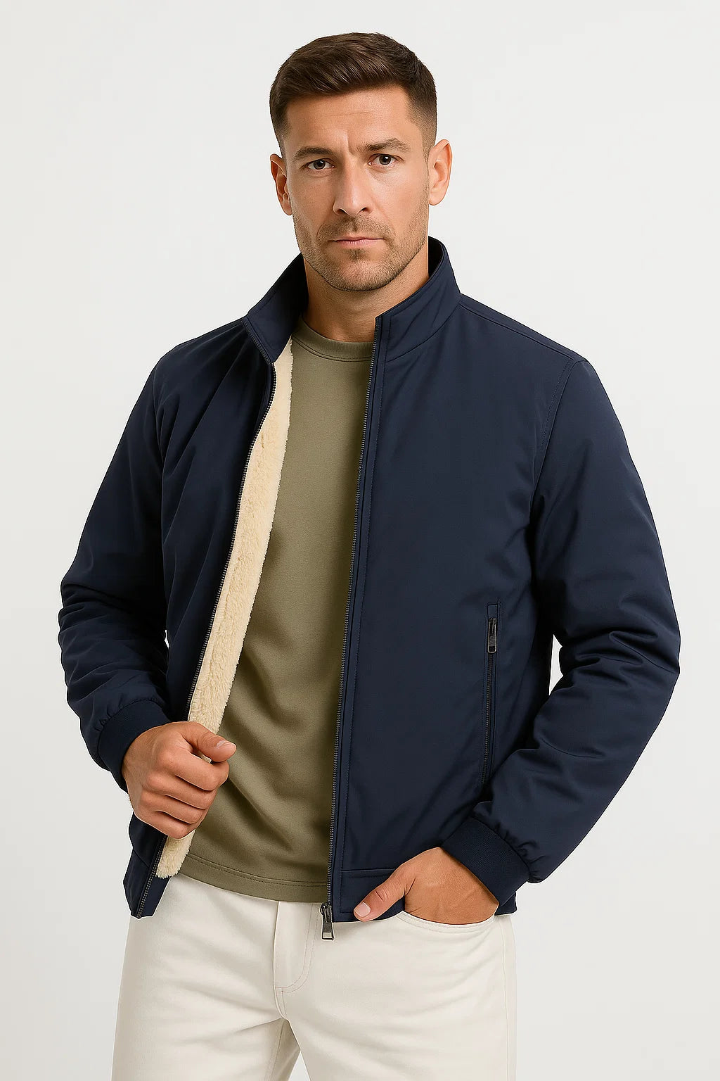 Alexander | Elegante und legere Bomberjacke